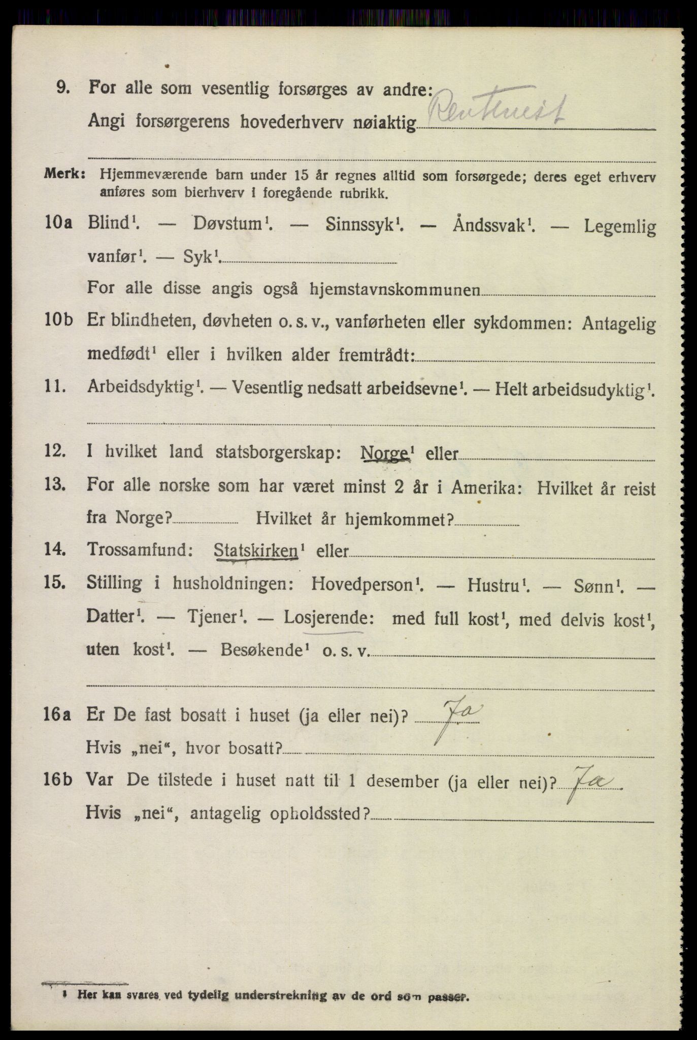 SAH, 1920 census for Elverum, 1920, p. 25507