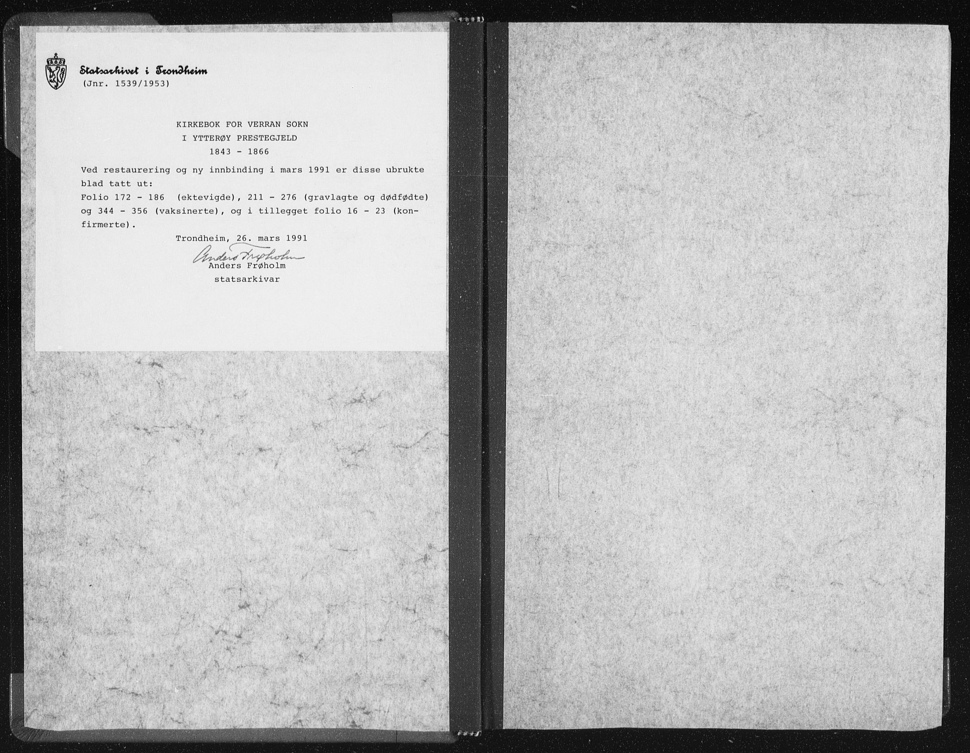 Ministerialprotokoller, klokkerbøker og fødselsregistre - Nord-Trøndelag, AV/SAT-A-1458/744/L0418: Parish register (official) no. 744A02, 1843-1866