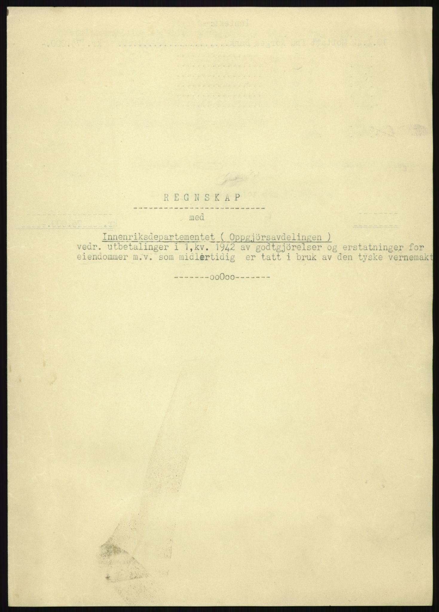 Forsvarsdepartementet, 10. kontor / Oppgjørskontoret, AV/RA-RAFA-1225/D/Db/L0180: Lista oppgjørskontor, 1942-1952, p. 1072