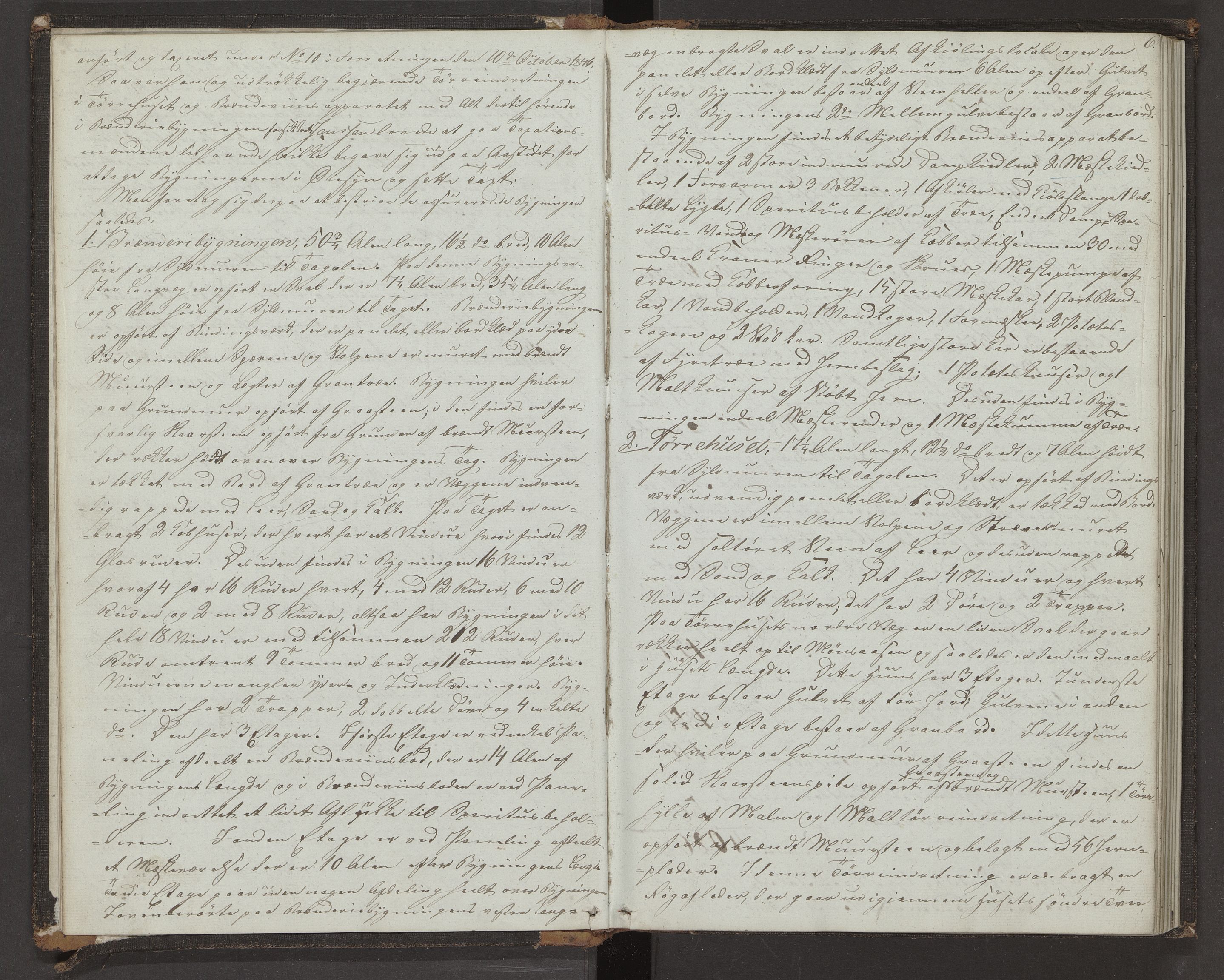 Norges Brannkasse Ytterøy og Mosvik, AV/SAT-A-5544/Fa/L0001: Branntakstprotokoll med tekst, 1846-1882