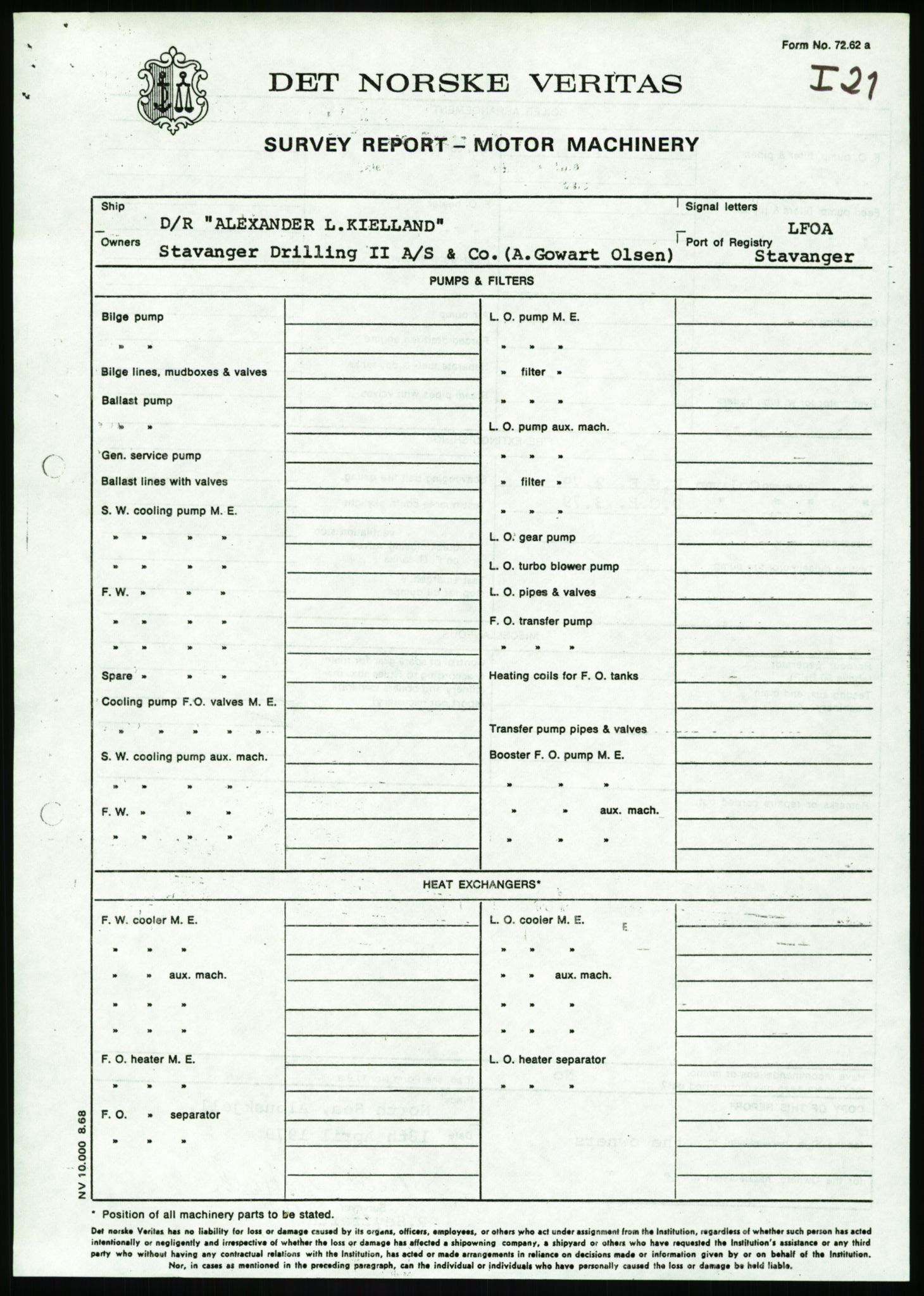 Justisdepartementet, Granskningskommisjonen ved Alexander Kielland-ulykken 27.3.1980, AV/RA-S-1165/D/L0002: I Det norske Veritas (I1-I5, I7-I11, I14-I17, I21-I28, I30-I31)/B Stavanger Drilling A/S (B4), 1980-1981, p. 635