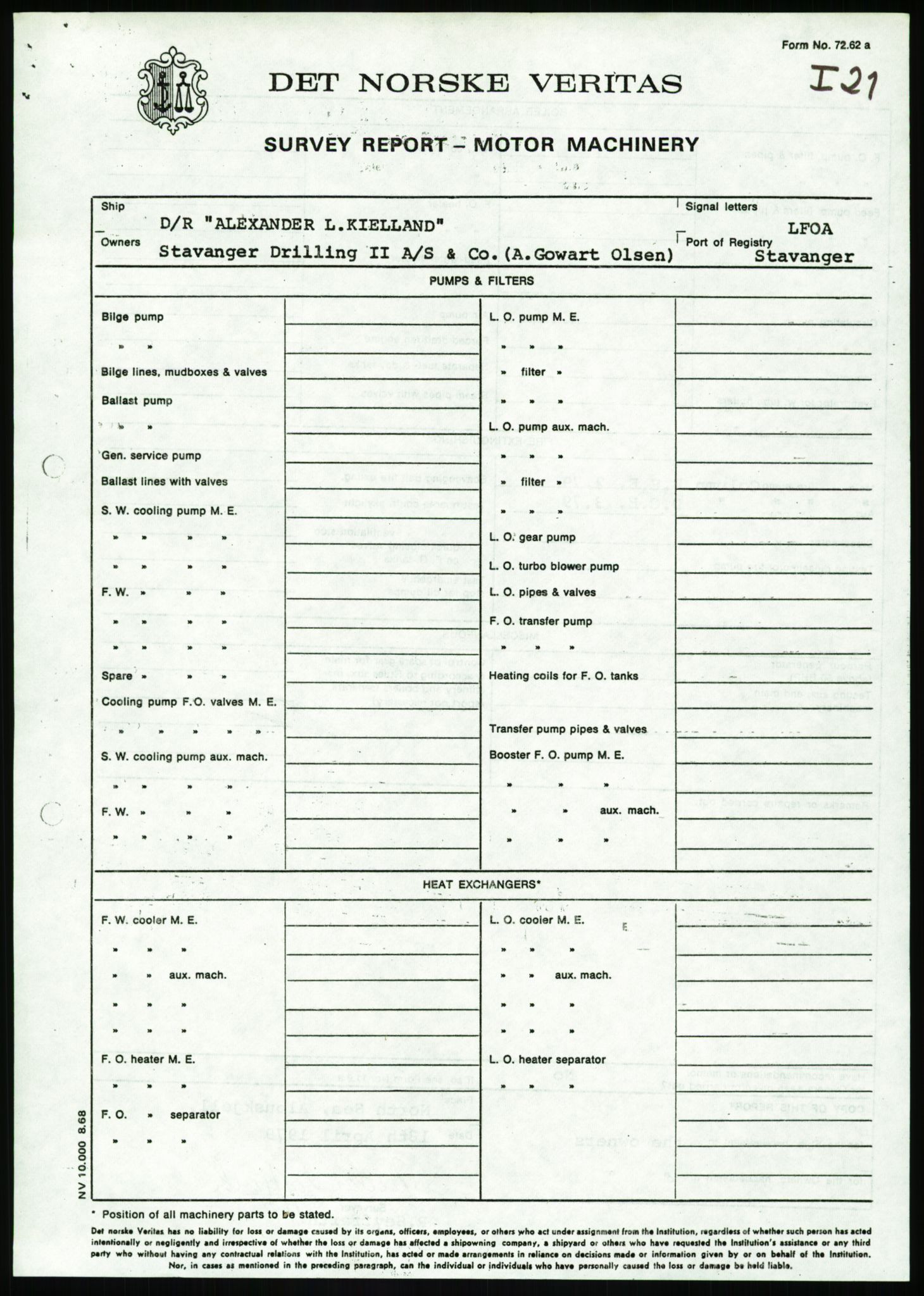 Justisdepartementet, Granskningskommisjonen ved Alexander Kielland-ulykken 27.3.1980, RA/S-1165/D/L0002: I Det norske Veritas (I1-I5, I7-I11, I14-I17, I21-I28, I30-I31)/B Stavanger Drilling A/S (B4), 1980-1981, p. 635