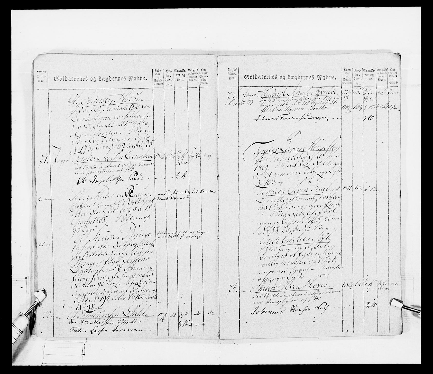 Generalitets- og kommissariatskollegiet, Det kongelige norske kommissariatskollegium, AV/RA-EA-5420/E/Eh/L0099: Bergenhusiske nasjonale infanteriregiment, 1812, p. 93