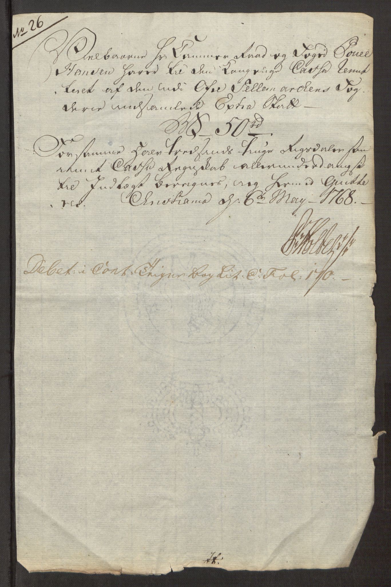 Rentekammeret inntil 1814, Reviderte regnskaper, Fogderegnskap, AV/RA-EA-4092/R38/L2293: Ekstraskatten Øvre Telemark, 1762-1770, p. 100