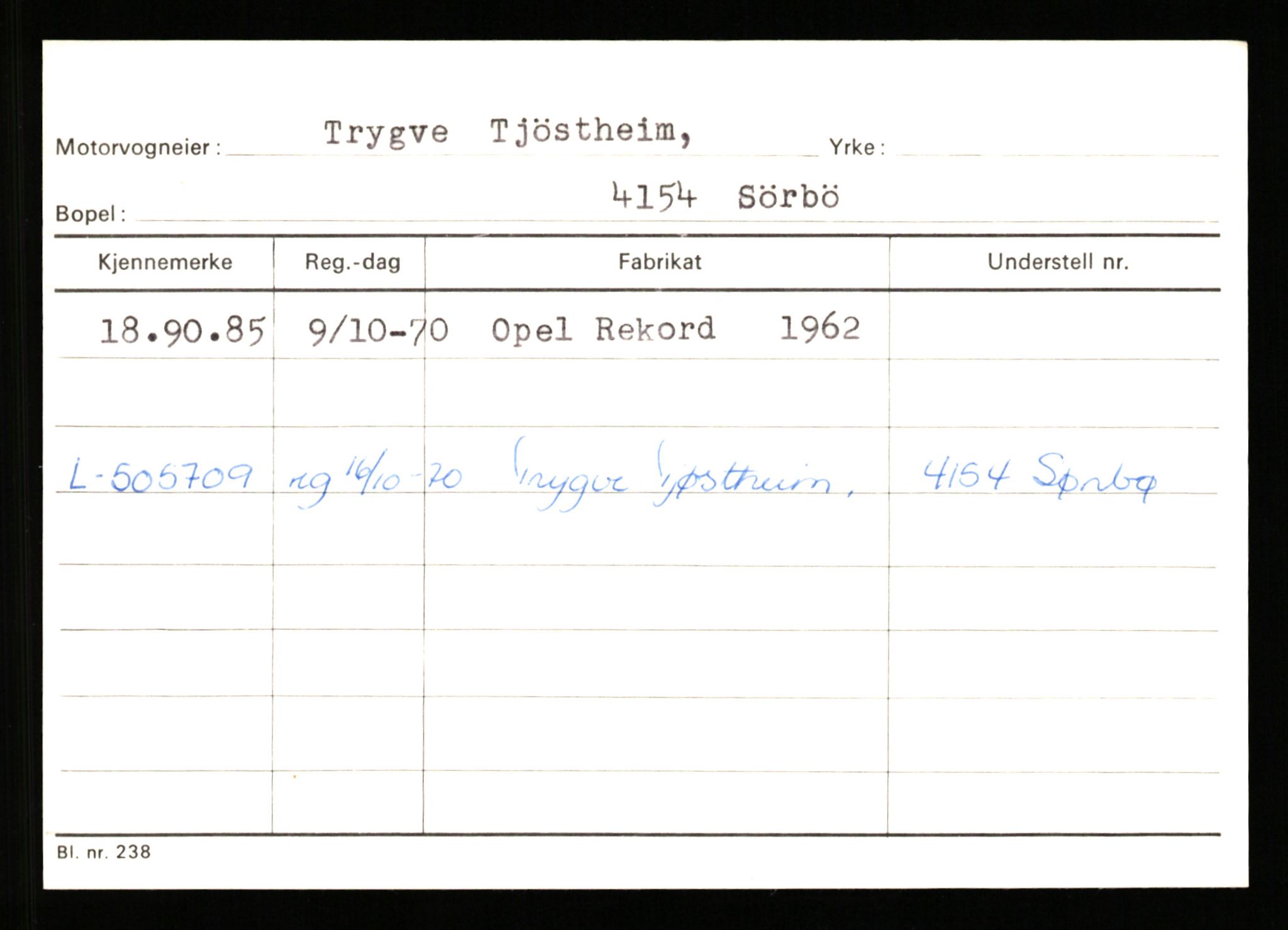 Stavanger trafikkstasjon, AV/SAST-A-101942/0/G/L0010: Registreringsnummer: 130000 - 239953, 1930-1971, p. 2107