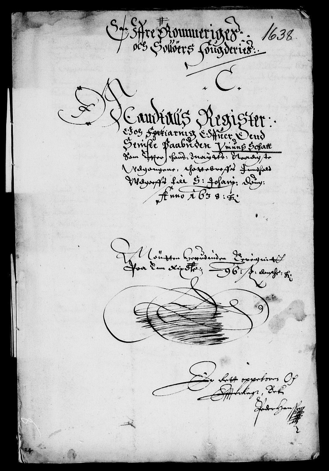 Rentekammeret inntil 1814, Reviderte regnskaper, Lensregnskaper, AV/RA-EA-5023/R/Rb/Rba/L0139: Akershus len, 1638-1639