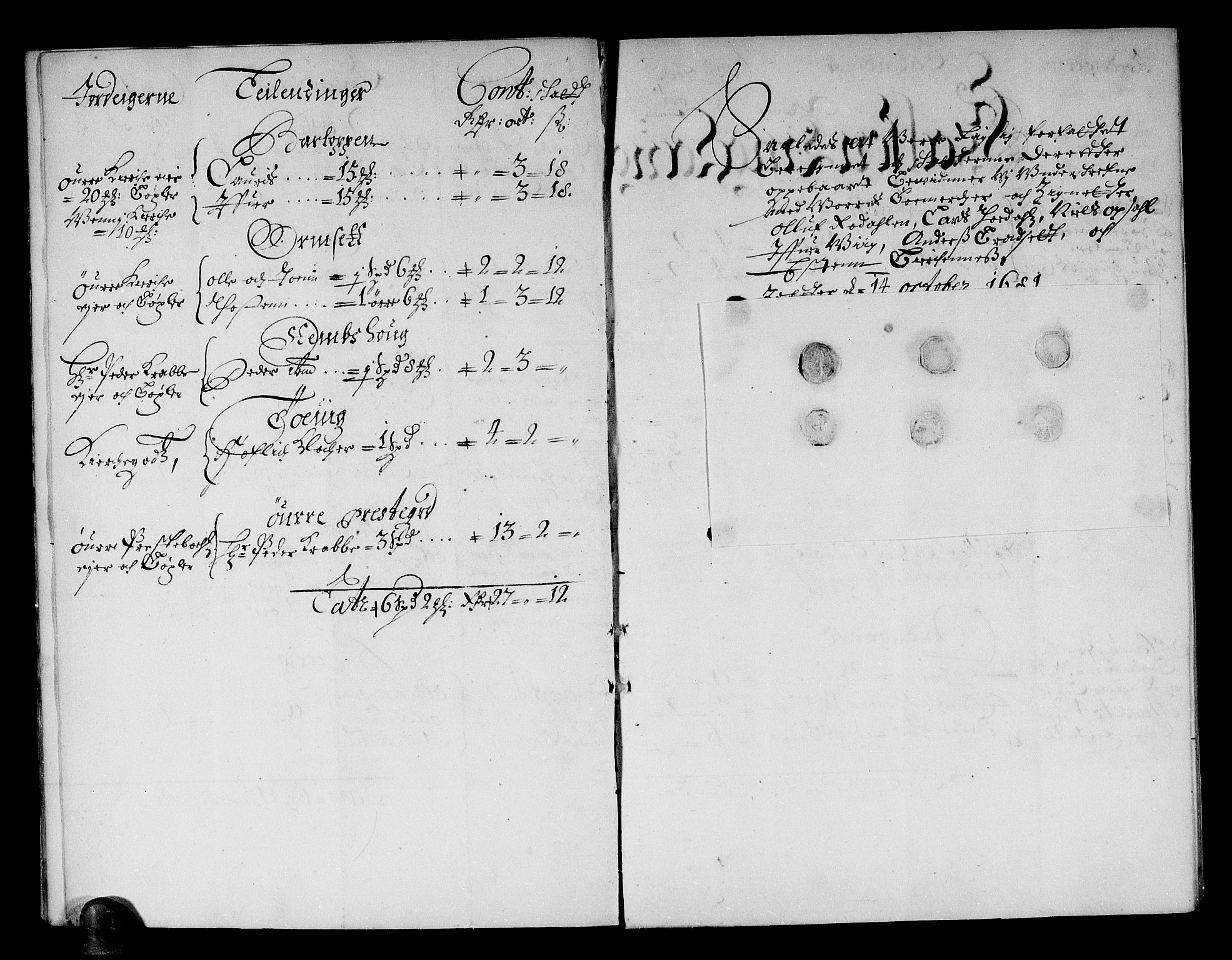 Rentekammeret inntil 1814, Reviderte regnskaper, Stiftamtstueregnskaper, Trondheim stiftamt og Nordland amt, AV/RA-EA-6044/R/Rf/L0061: Trondheim stiftamt, 1680