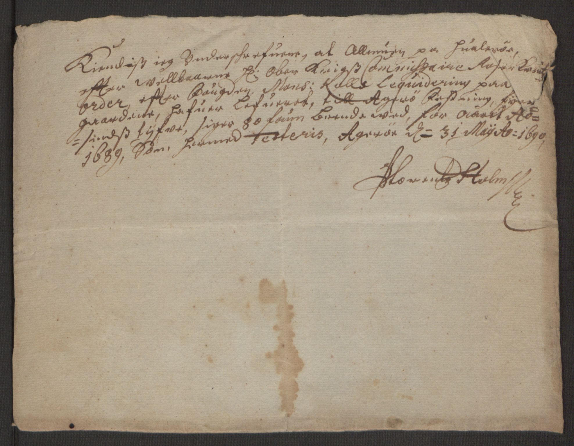 Rentekammeret inntil 1814, Reviderte regnskaper, Fogderegnskap, RA/EA-4092/R03/L0118: Fogderegnskap Onsøy, Tune, Veme og Åbygge fogderi, 1684-1689, p. 279