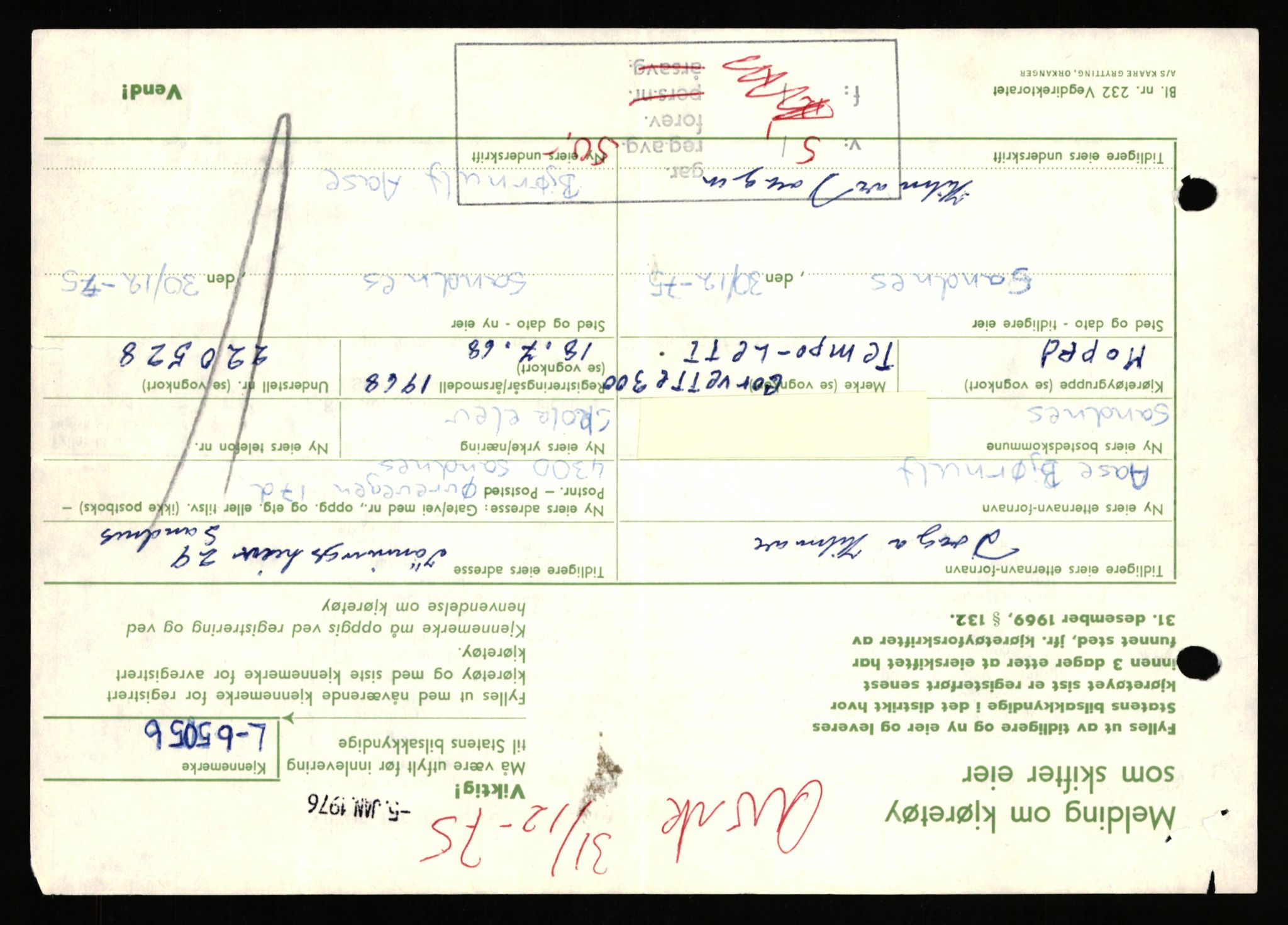 Stavanger trafikkstasjon, AV/SAST-A-101942/0/F/L0064: L-63800 - L-65399, 1930-1971, p. 2278