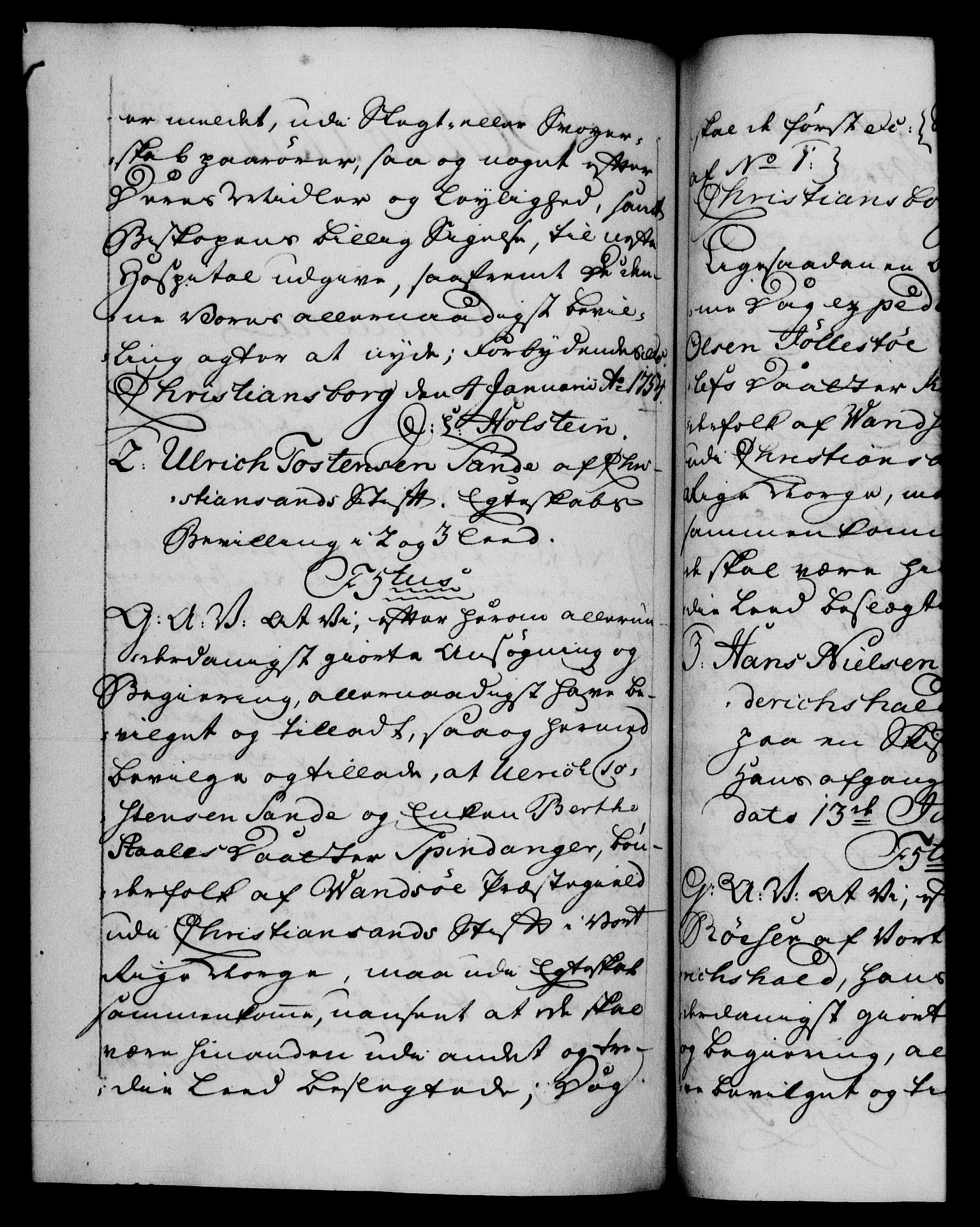 Danske Kanselli 1572-1799, AV/RA-EA-3023/F/Fc/Fca/Fcaa/L0038: Norske registre, 1753-1754, p. 565b