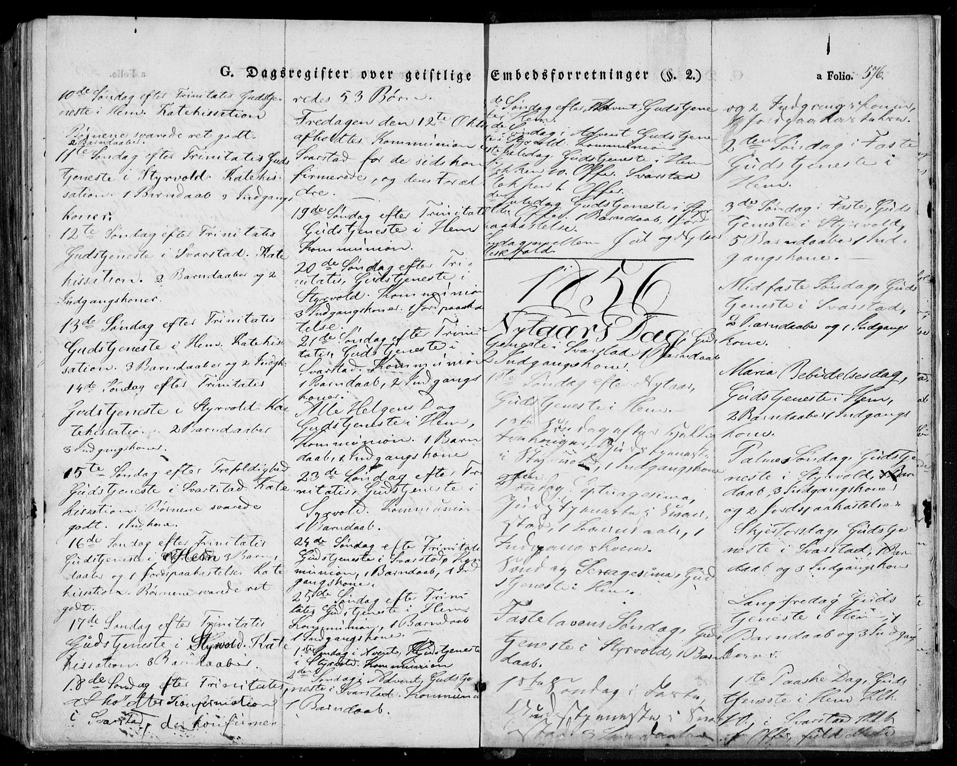 Lardal kirkebøker, AV/SAKO-A-350/F/Fa/L0006: Parish register (official) no. I 6, 1835-1860, p. 576