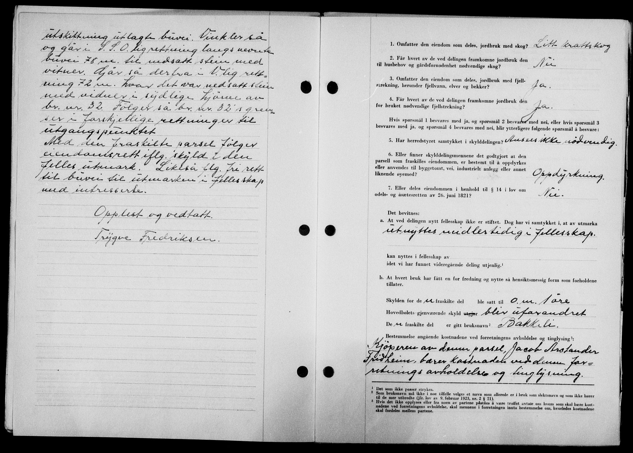 Lofoten sorenskriveri, SAT/A-0017/1/2/2C/L0018a: Mortgage book no. 18a, 1948-1948, Diary no: : 764/1948