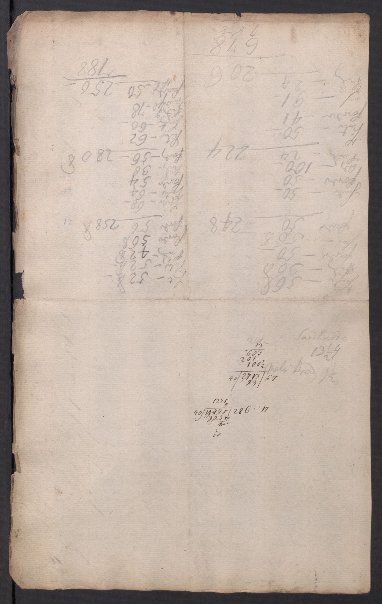 Kommanderende general (KG I) med Det norske krigsdirektorium, AV/RA-EA-5419/D/L0154: Fredriksten festning: Brev, inventarfortegnelser og regnskapsekstrakter, 1730-1739, p. 554