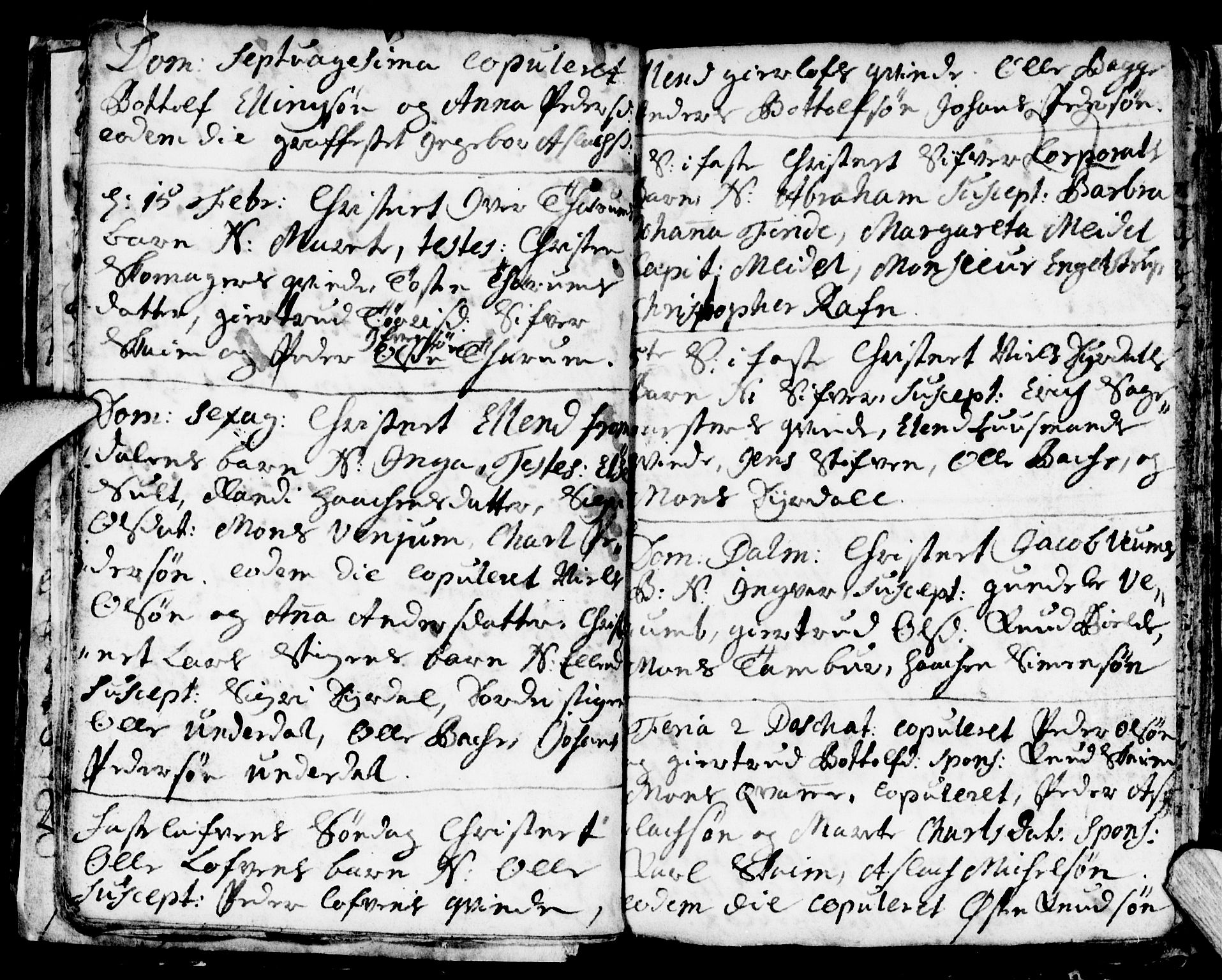 Aurland sokneprestembete, SAB/A-99937/H/Ha/Haa/L0001: Parish register (official) no. A 1, 1716-1734, p. 22