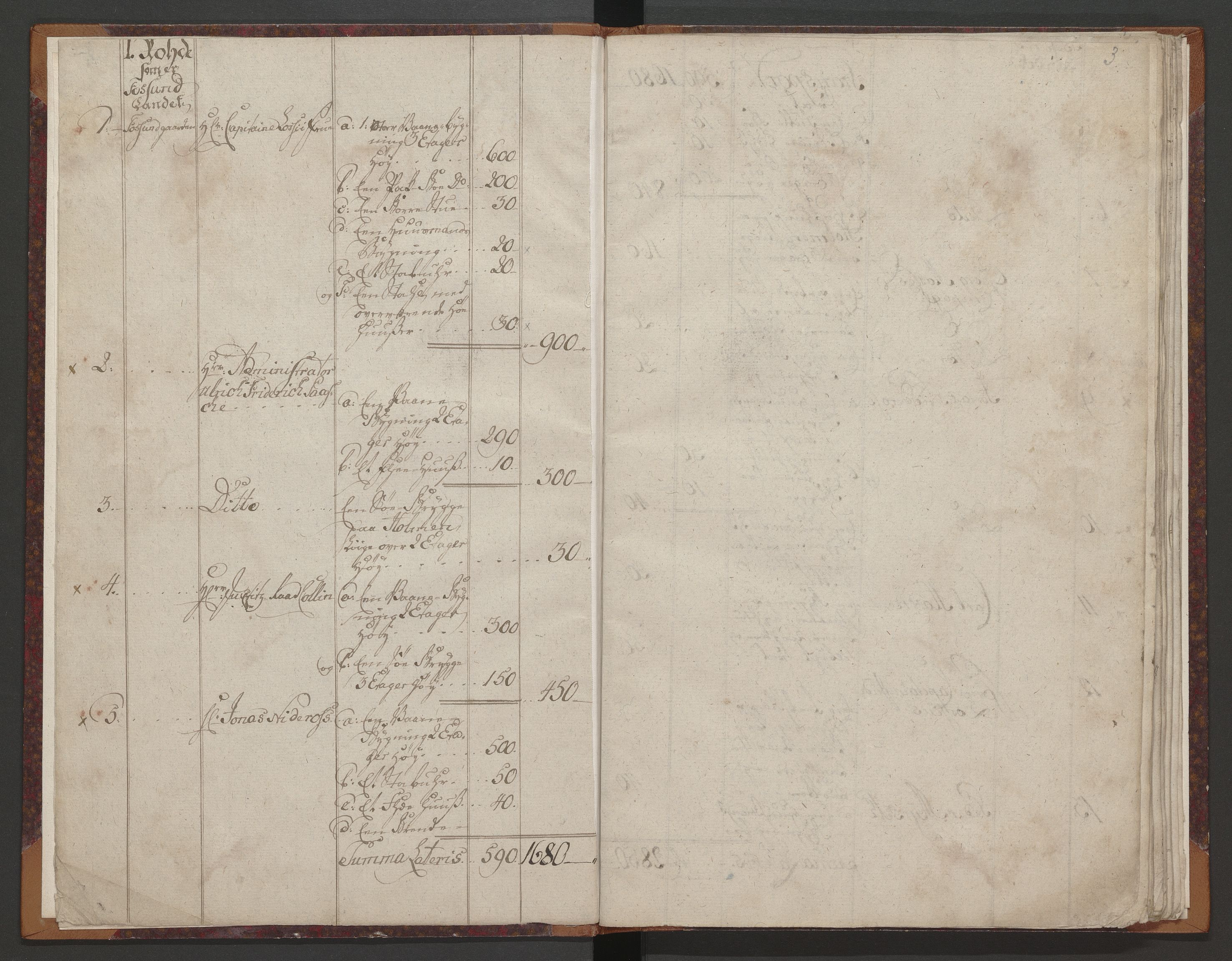 Kristiansund magistrat, AV/SAT-A-0032/K/L0002: Branntakstprotokoll, 1777-1786