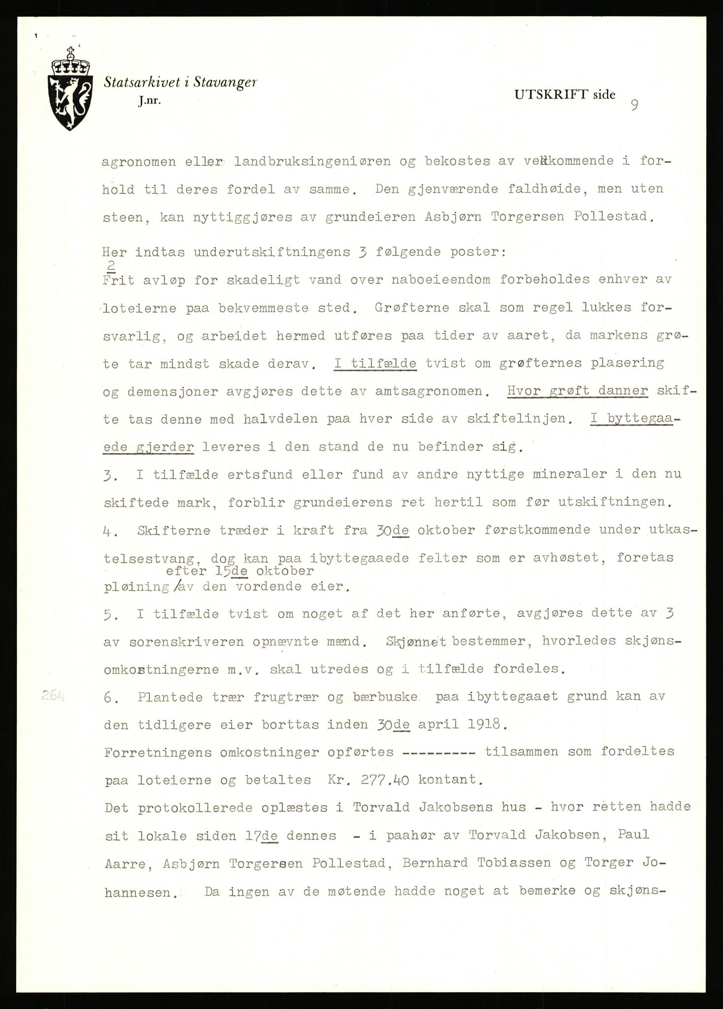 Statsarkivet i Stavanger, AV/SAST-A-101971/03/Y/Yj/L0027: Avskrifter sortert etter gårdsnavn: Gravdal - Grøtteland, 1750-1930, p. 379