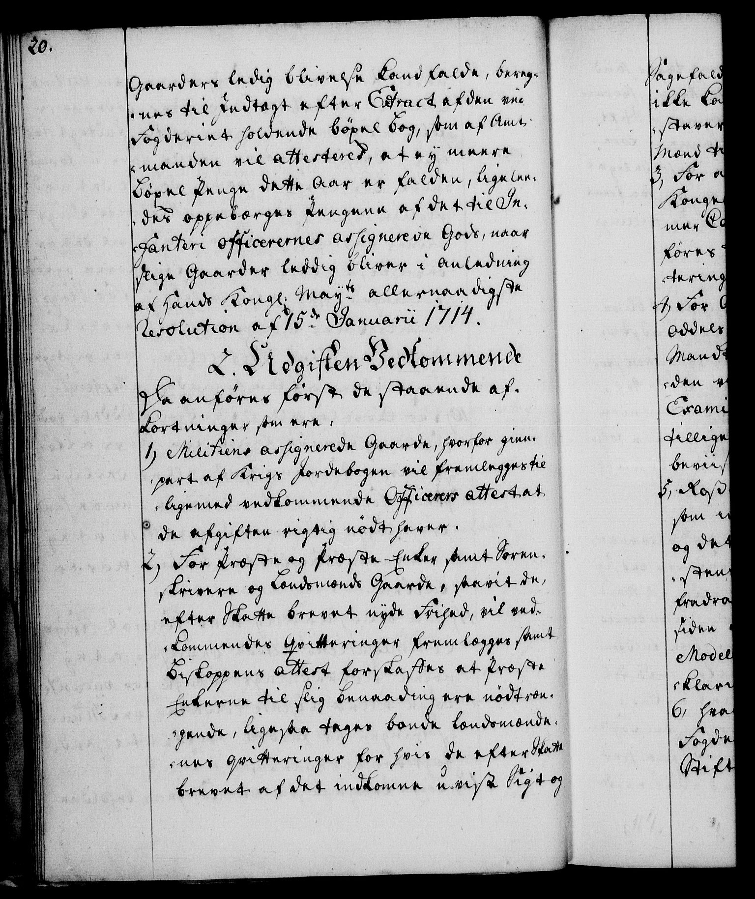 Rentekammeret, Kammerkanselliet, RA/EA-3111/G/Gg/Ggi/L0003: Norsk instruksjonsprotokoll med register (merket RK 53.36), 1751-1775, p. 20