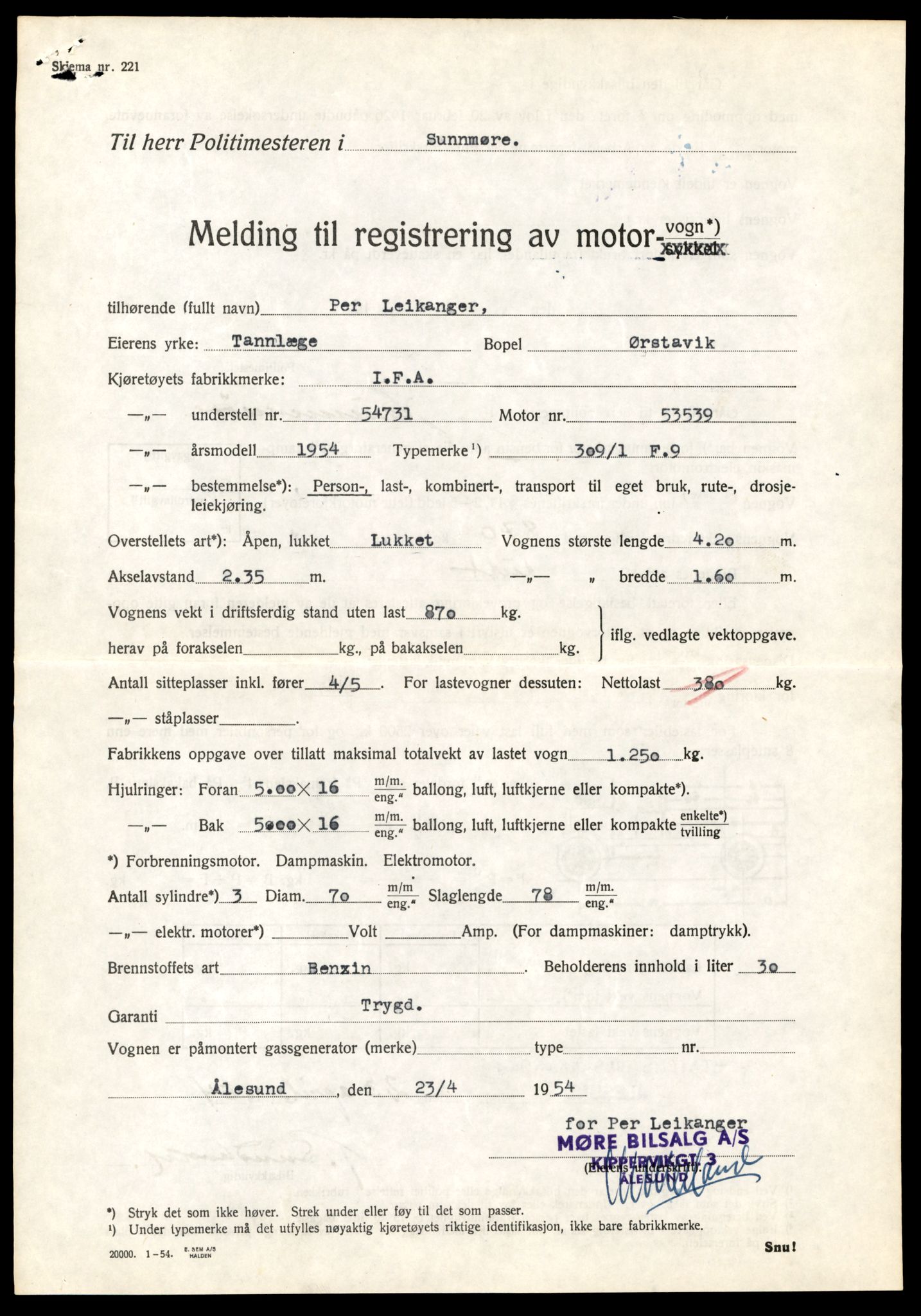 Møre og Romsdal vegkontor - Ålesund trafikkstasjon, AV/SAT-A-4099/F/Fe/L0045: Registreringskort for kjøretøy T 14320 - T 14444, 1927-1998, p. 1877