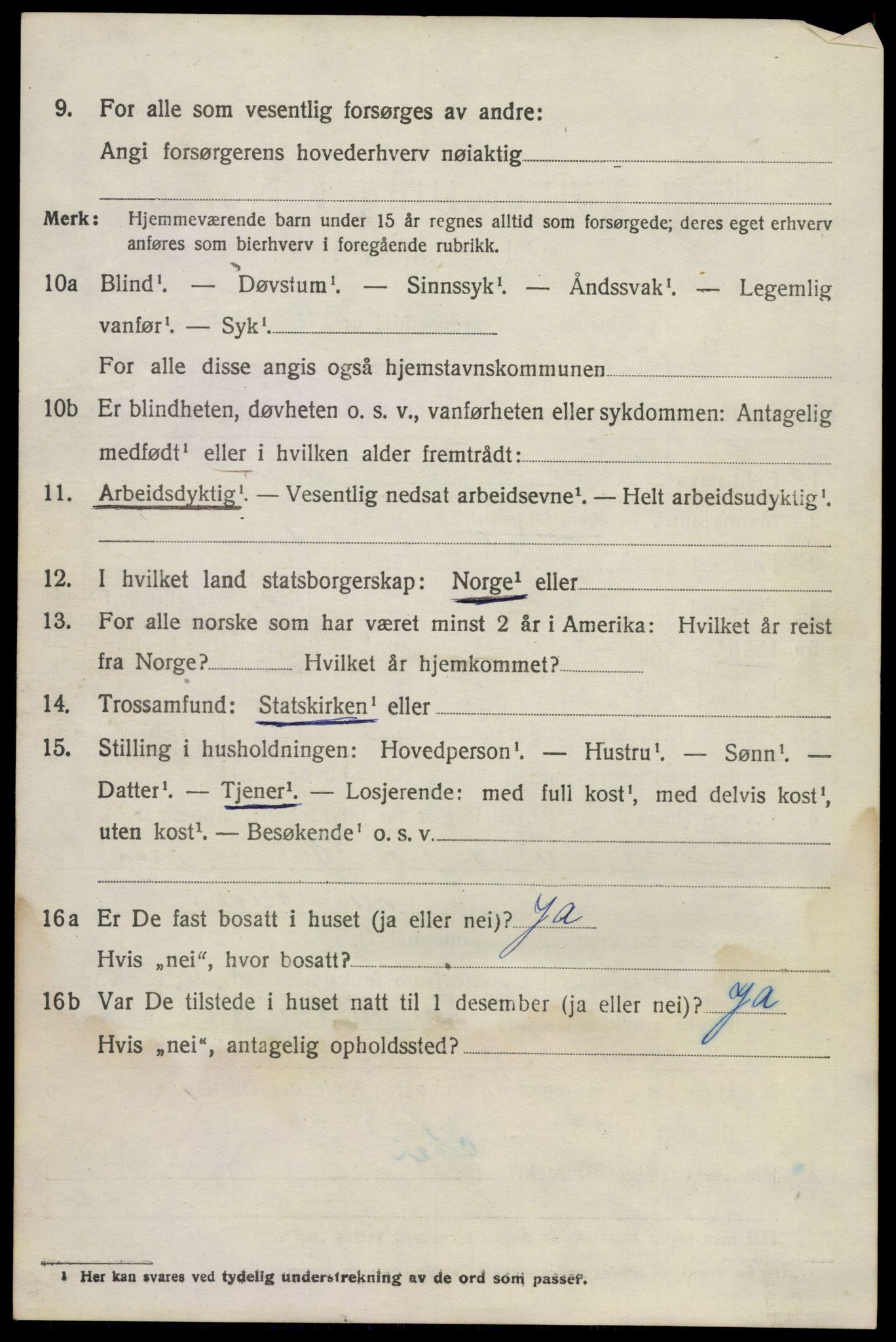 SAKO, 1920 census for Brunlanes, 1920, p. 4512