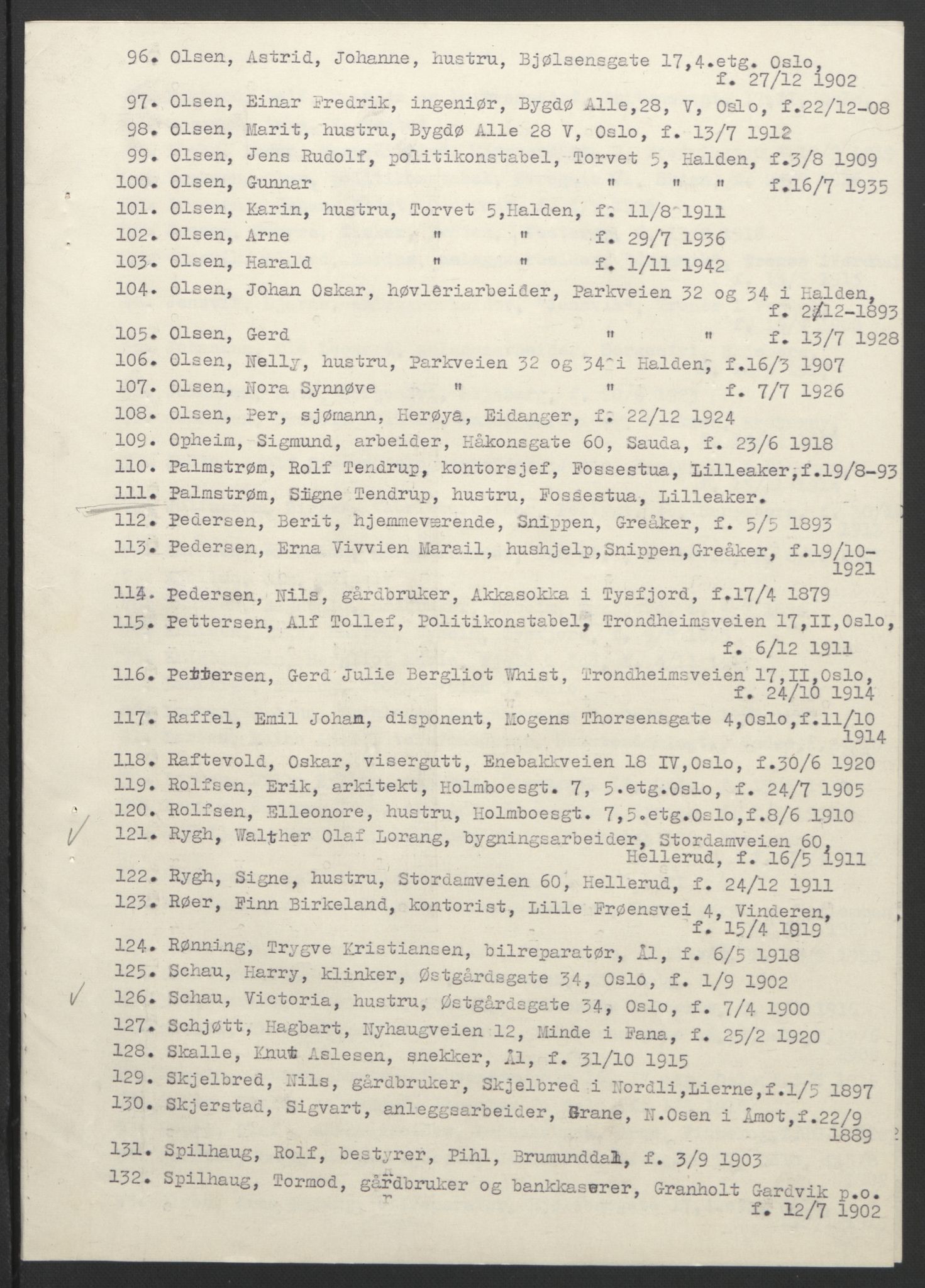 NS-administrasjonen 1940-1945 (Statsrådsekretariatet, de kommisariske statsråder mm), AV/RA-S-4279/D/Db/L0111/0003: Saker fra krigsårene / Journal, 1940-1945, p. 251