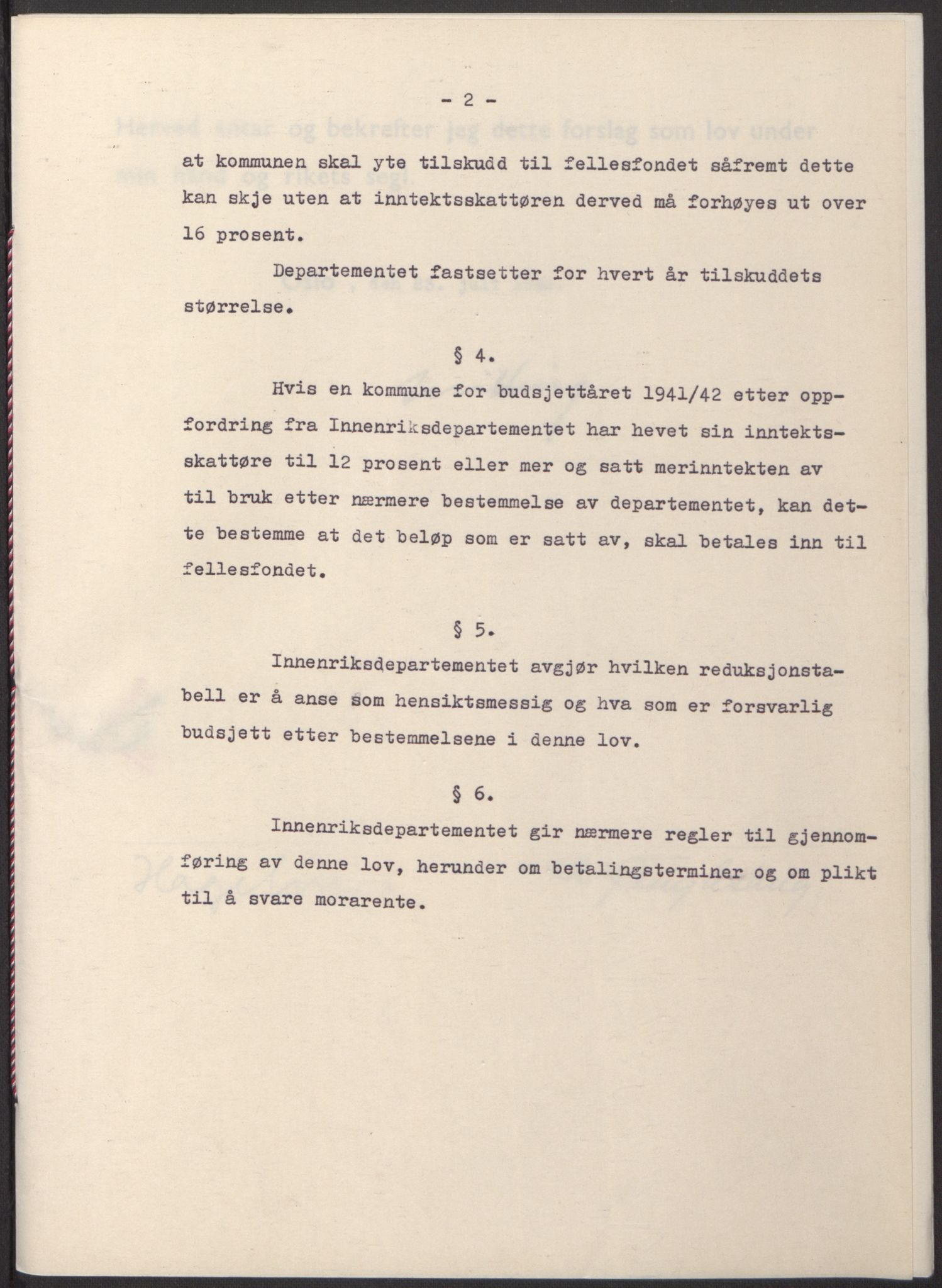 NS-administrasjonen 1940-1945 (Statsrådsekretariatet, de kommisariske statsråder mm), AV/RA-S-4279/D/Db/L0098: Lover II, 1942, p. 218