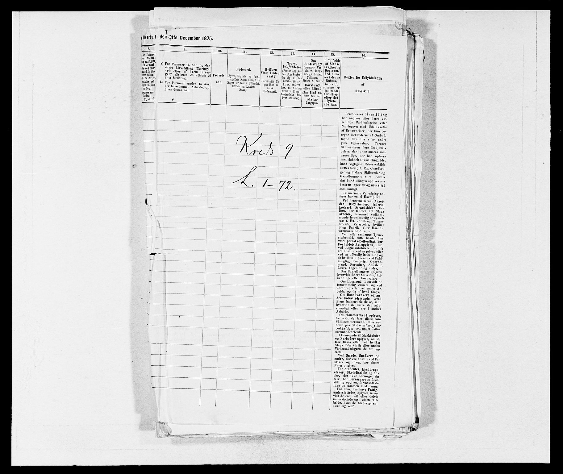 SAB, 1875 census for 1216P Sveio, 1875, p. 1100