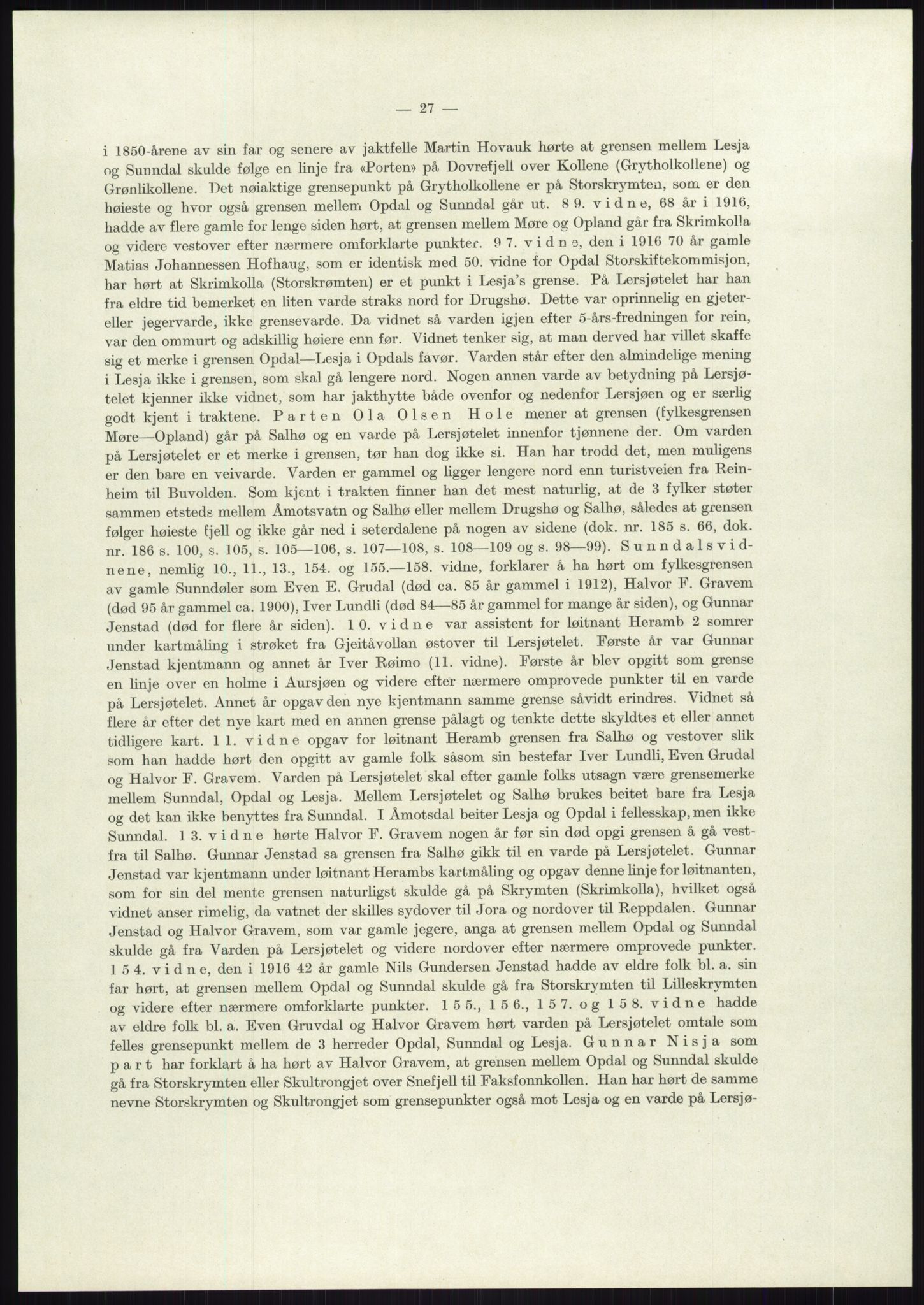 Høyfjellskommisjonen, AV/RA-S-1546/X/Xa/L0001: Nr. 1-33, 1909-1953, p. 3701