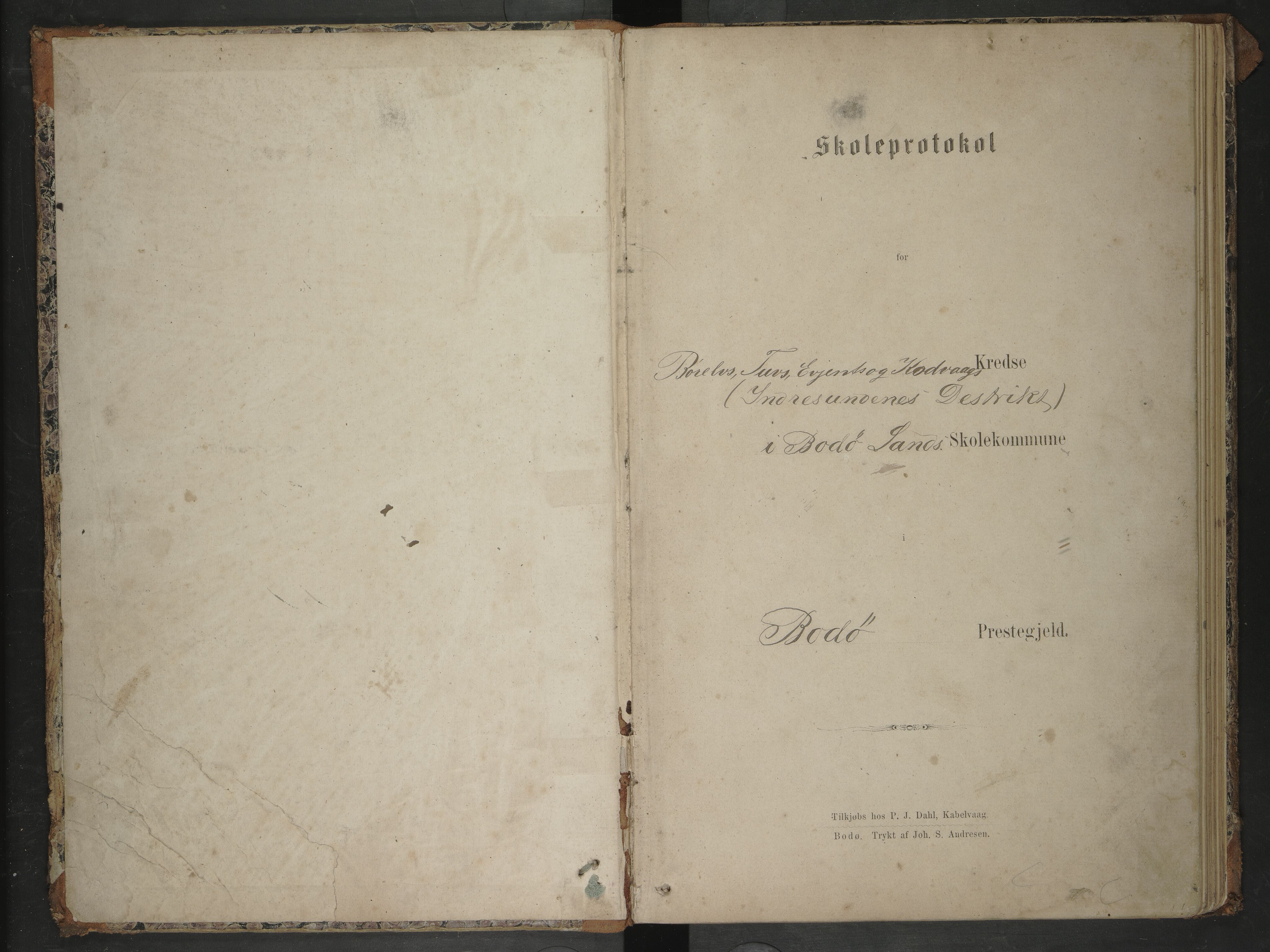 Bodin kommune. Ymse skolekretser/skoler, AIN/K-18431.510.12/F/Fa/L0058: Skoleprotokoll. Børlid, Børelvs, Evjent, Kodevaag, Tuv, Valnesvatnet, 1875-1879