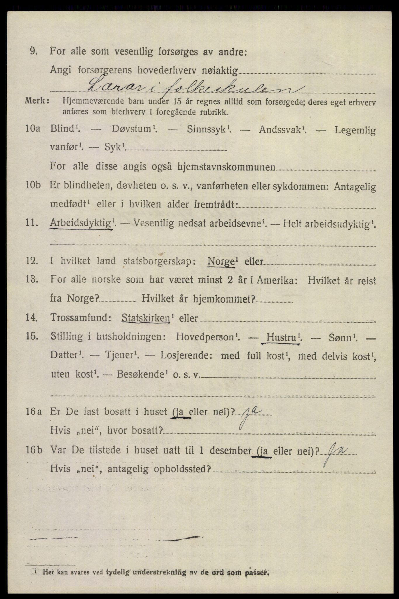 SAKO, 1920 census for Gjerpen, 1920, p. 12281