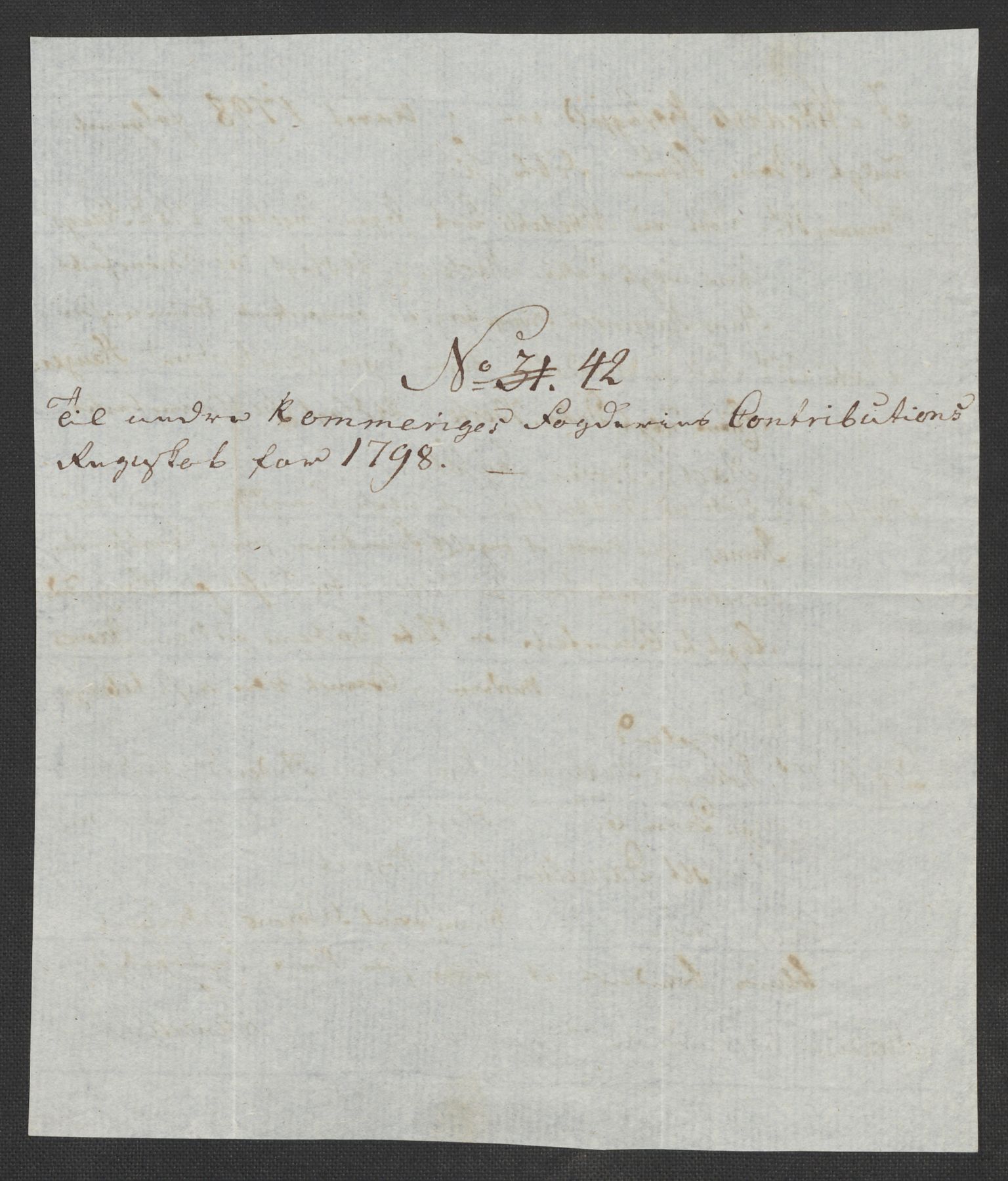 Rentekammeret inntil 1814, Reviderte regnskaper, Fogderegnskap, AV/RA-EA-4092/R11/L0674: Fogderegnskap Nedre Romerike, 1798, p. 176