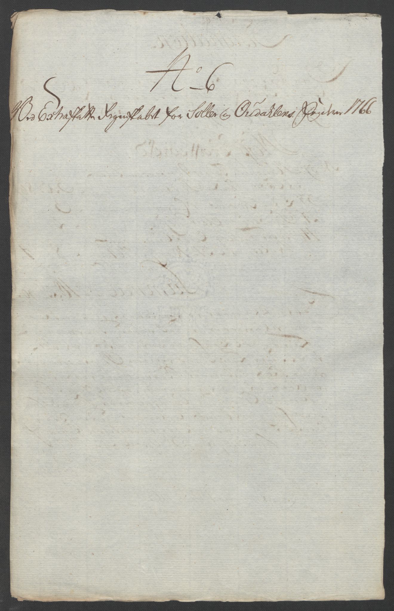 Rentekammeret inntil 1814, Reviderte regnskaper, Fogderegnskap, RA/EA-4092/R14/L0959: Ekstraskatten Solør og Odal, 1763-1770, p. 570