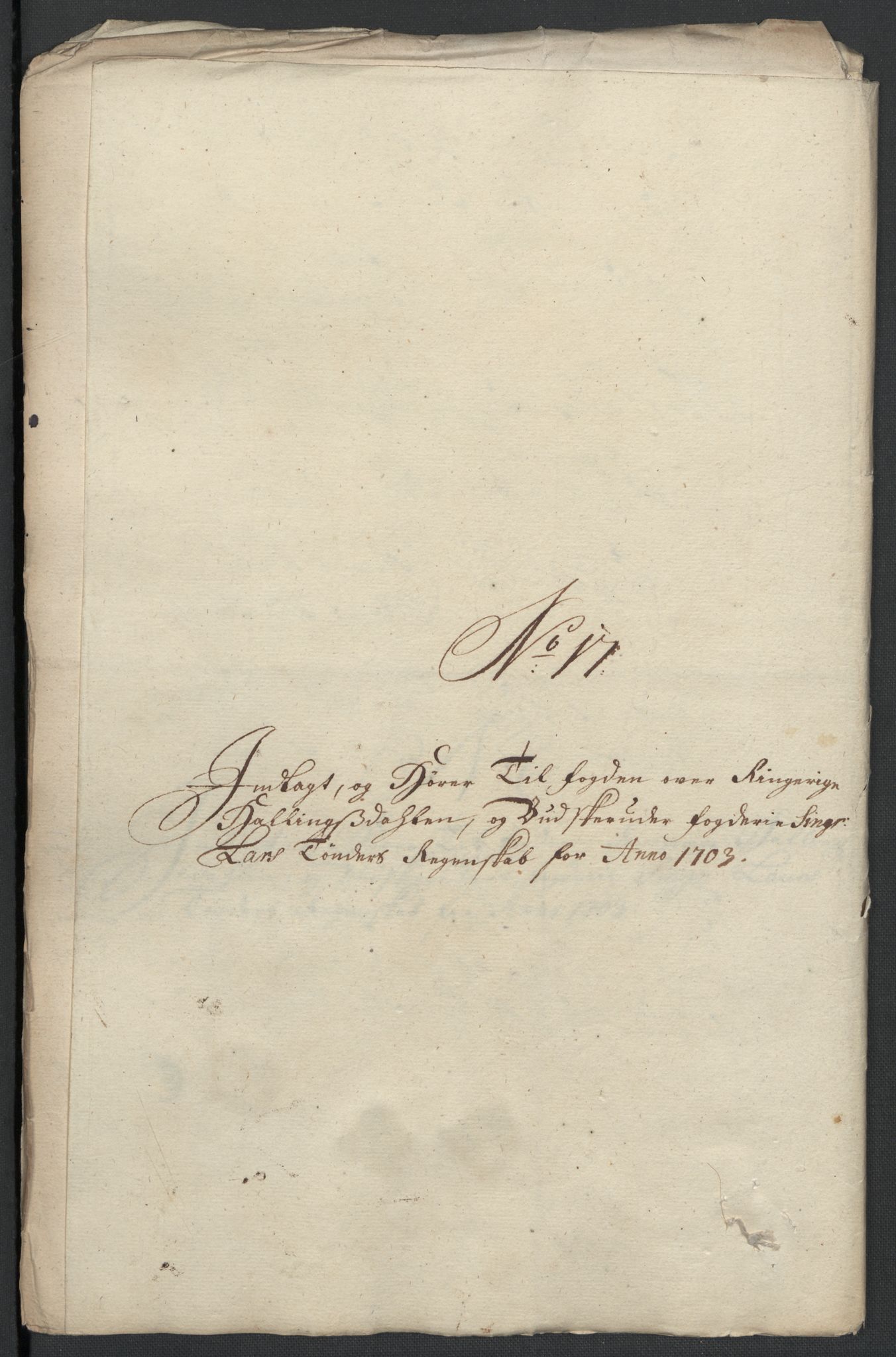 Rentekammeret inntil 1814, Reviderte regnskaper, Fogderegnskap, RA/EA-4092/R22/L1461: Fogderegnskap Ringerike, Hallingdal og Buskerud, 1703, p. 233