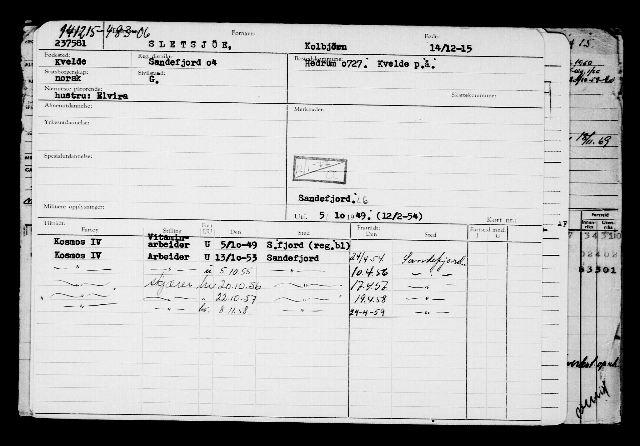 Direktoratet for sjømenn, AV/RA-S-3545/G/Gb/L0135: Hovedkort, 1915-1916, p. 237