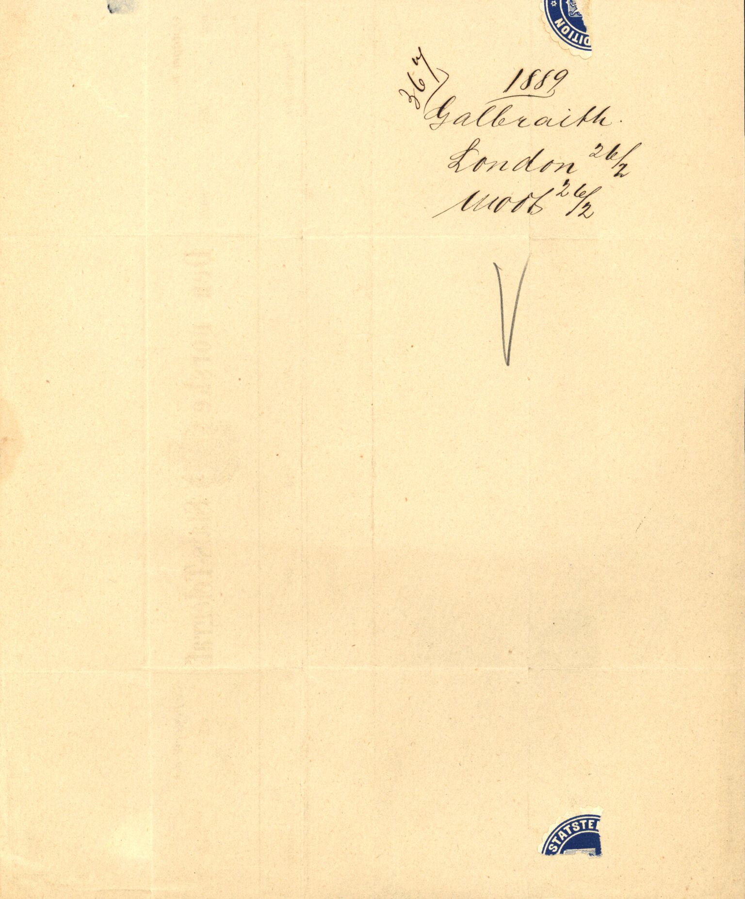 Pa 63 - Østlandske skibsassuranceforening, VEMU/A-1079/G/Ga/L0023/0008: Havaridokumenter / Immanuel, Wilhelm, Tobine, Diaz, Esmeralda, Tjømø, 1889, p. 61