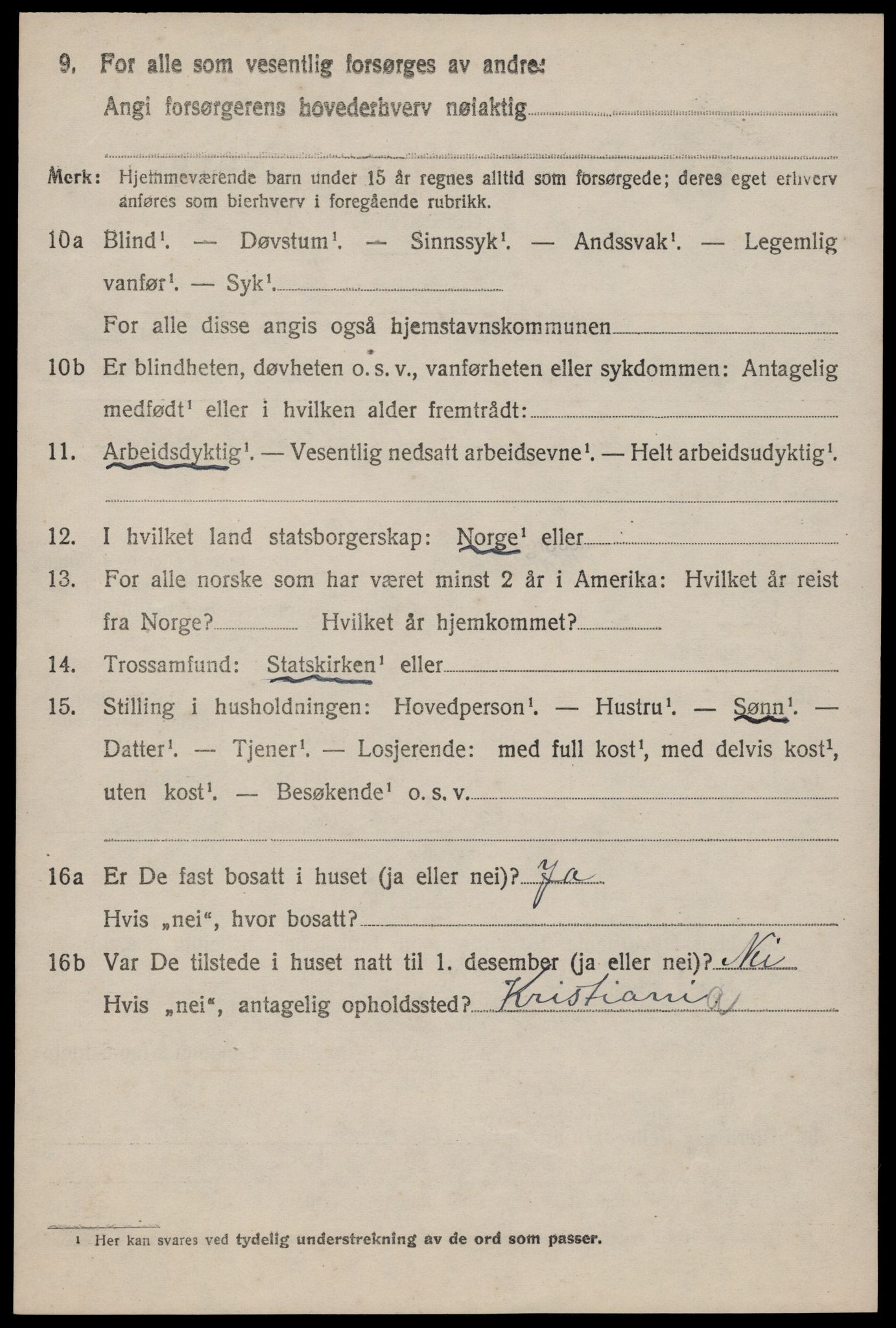 SAKO, 1920 census for Kviteseid, 1920, p. 5246