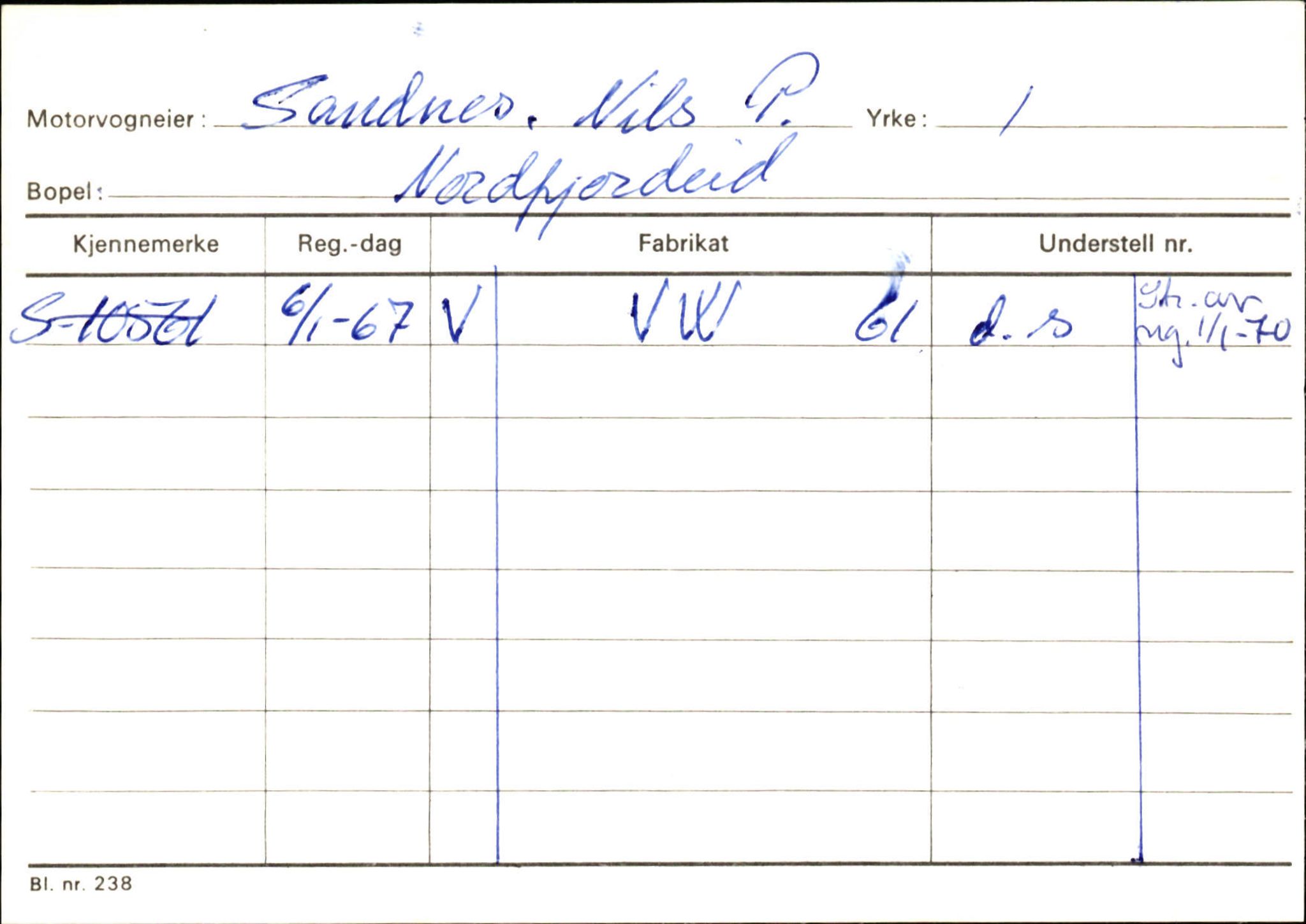 Statens vegvesen, Sogn og Fjordane vegkontor, AV/SAB-A-5301/4/F/L0129: Eigarregistrer Eid A-S, 1945-1975, p. 2312