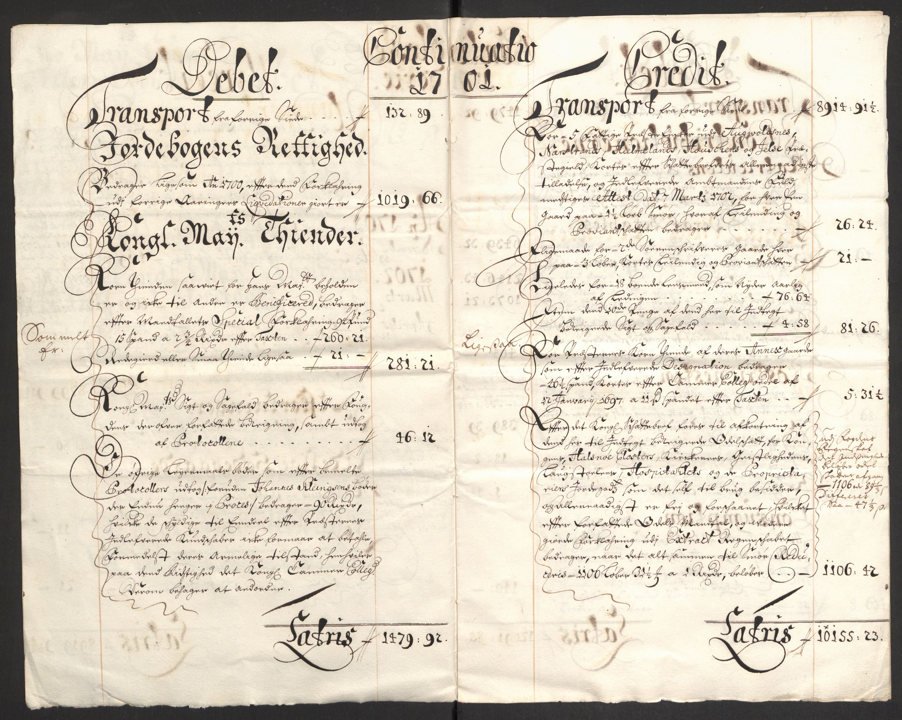 Rentekammeret inntil 1814, Reviderte regnskaper, Fogderegnskap, RA/EA-4092/R47/L2859: Fogderegnskap Ryfylke, 1701-1702, p. 15