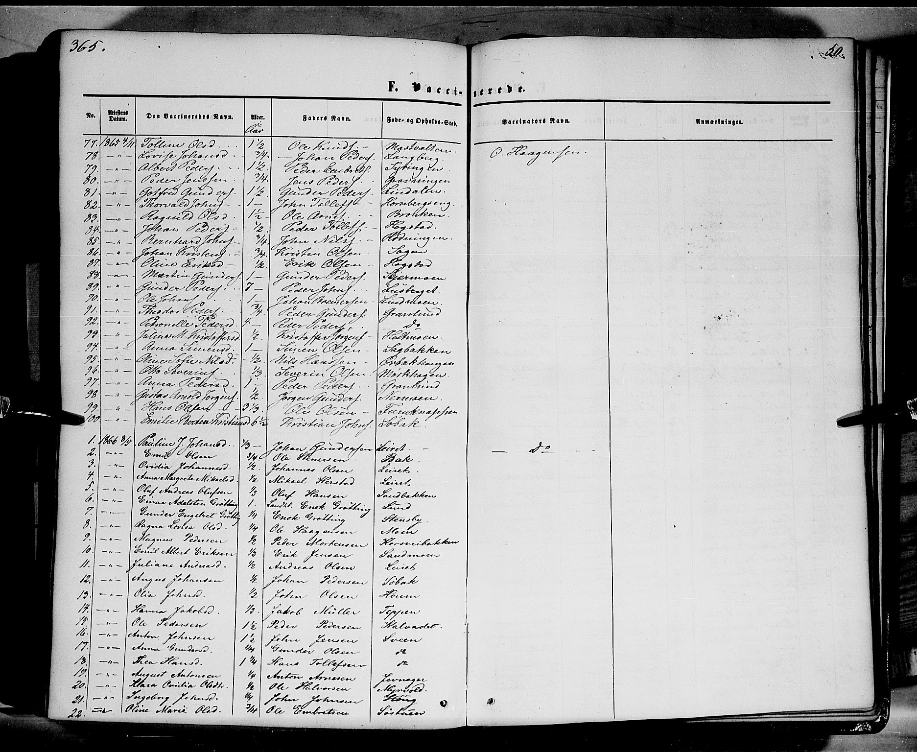 Elverum prestekontor, SAH/PREST-044/H/Ha/Haa/L0010: Parish register (official) no. 10, 1857-1868, p. 365