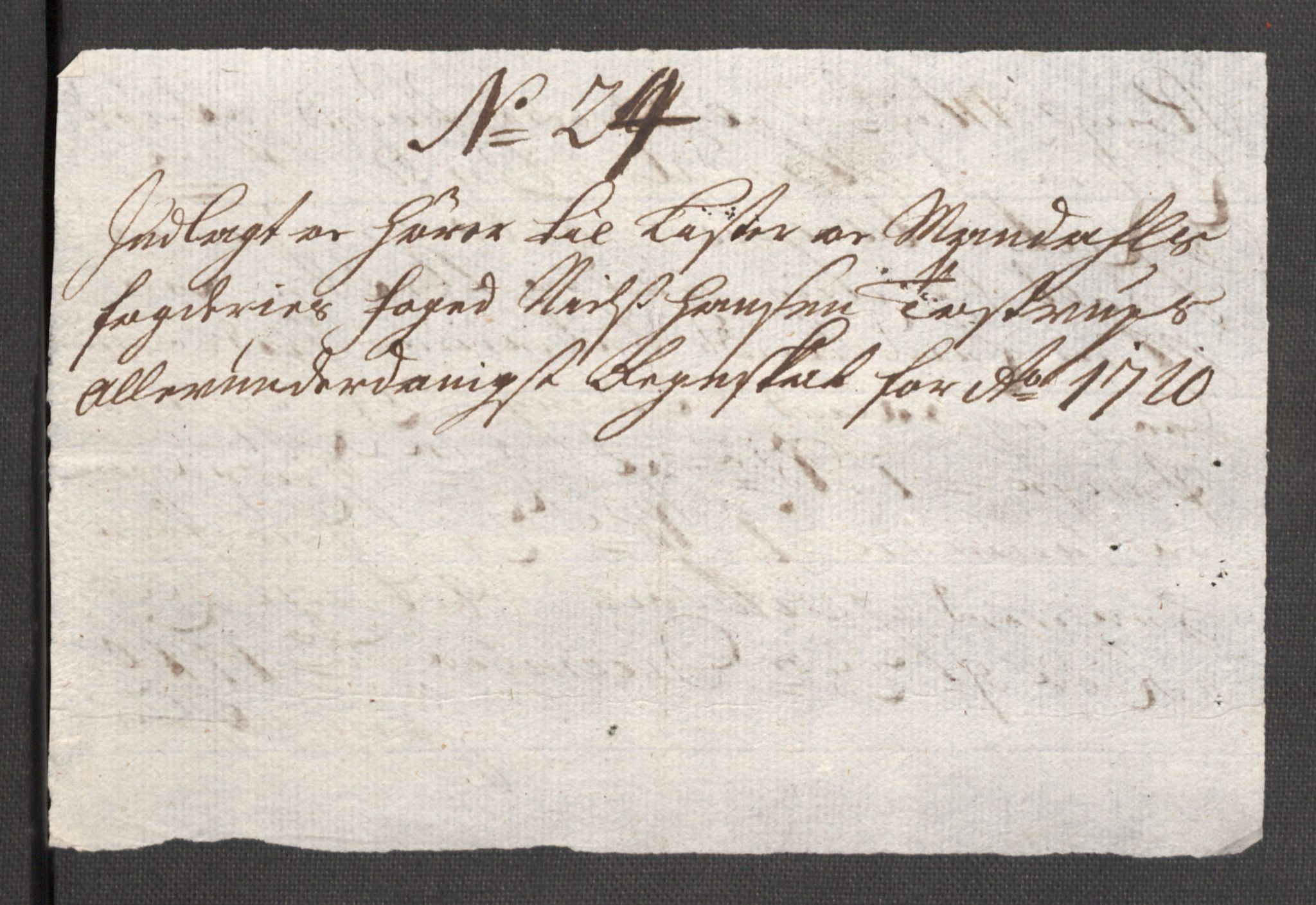 Rentekammeret inntil 1814, Reviderte regnskaper, Fogderegnskap, RA/EA-4092/R43/L2553: Fogderegnskap Lista og Mandal, 1710, p. 102