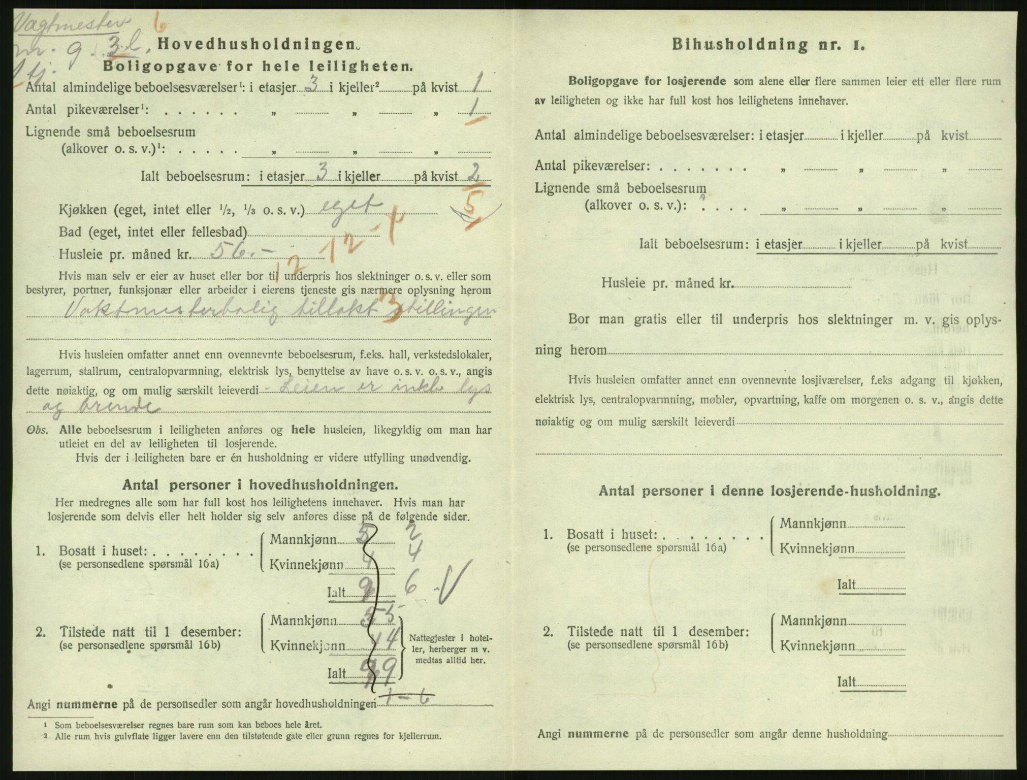 SAT, 1920 census for Molde, 1920, p. 2062