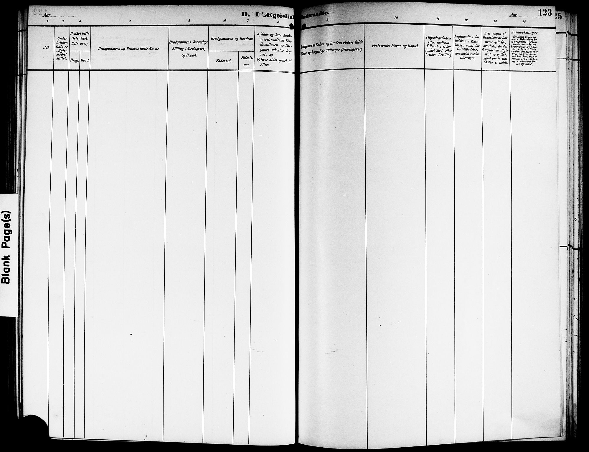 Sørum prestekontor Kirkebøker, AV/SAO-A-10303/G/Ga/L0006: Parish register (copy) no. I 6, 1894-1906, p. 123