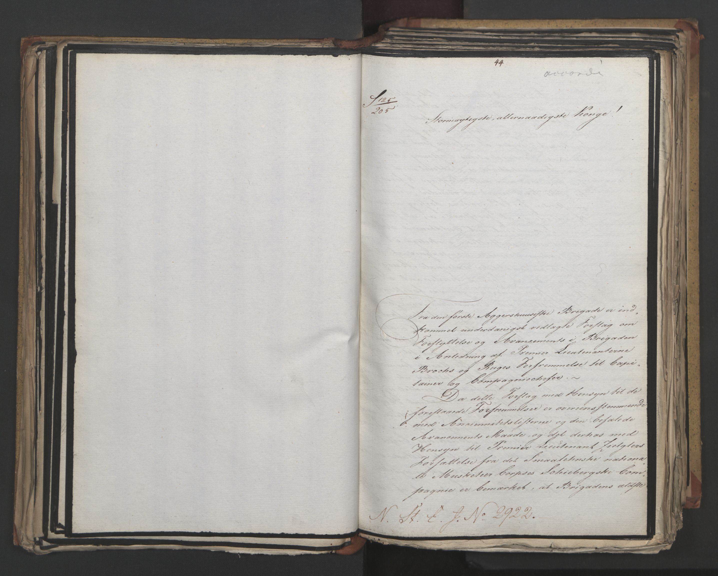 Statsrådsavdelingen i Stockholm, RA/S-1003/D/Da/L0014: Regjeringsinnstillinger nr. 2890-3057, 1818, p. 143