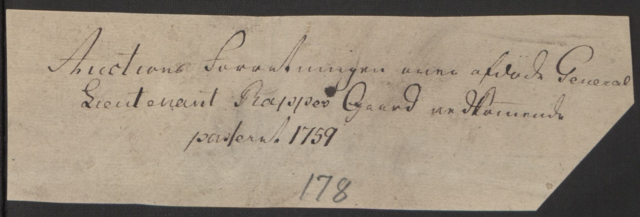 Forsvaret, Generalauditøren, AV/RA-RAFA-1772/F/Fj/Fja/L0024: --, 1751-1814, p. 88