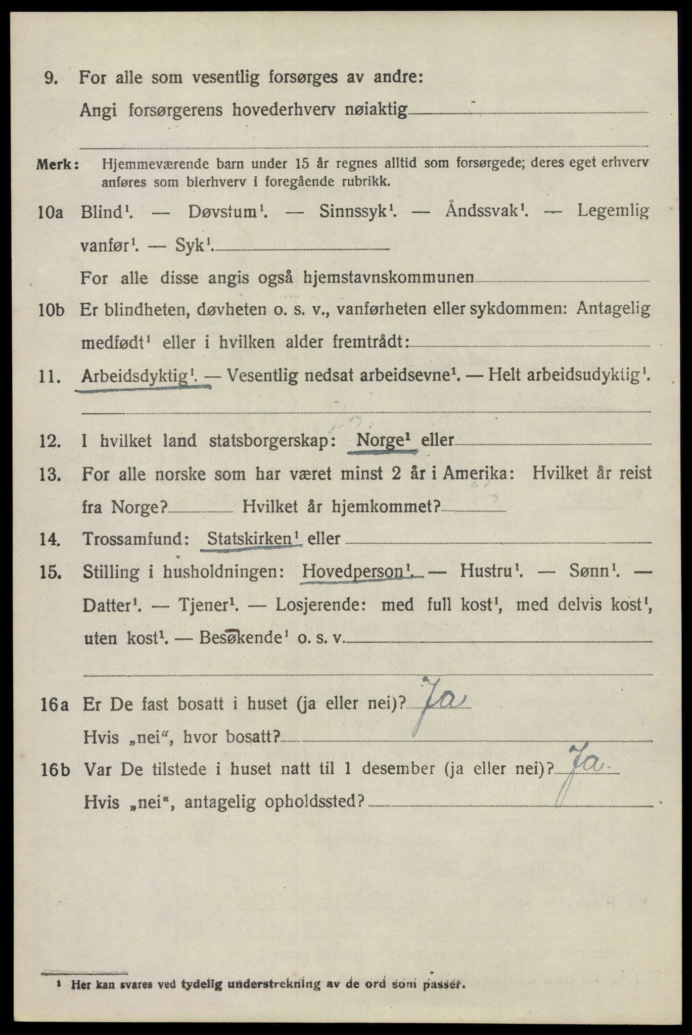 SAO, 1920 census for Nesodden, 1920, p. 6272