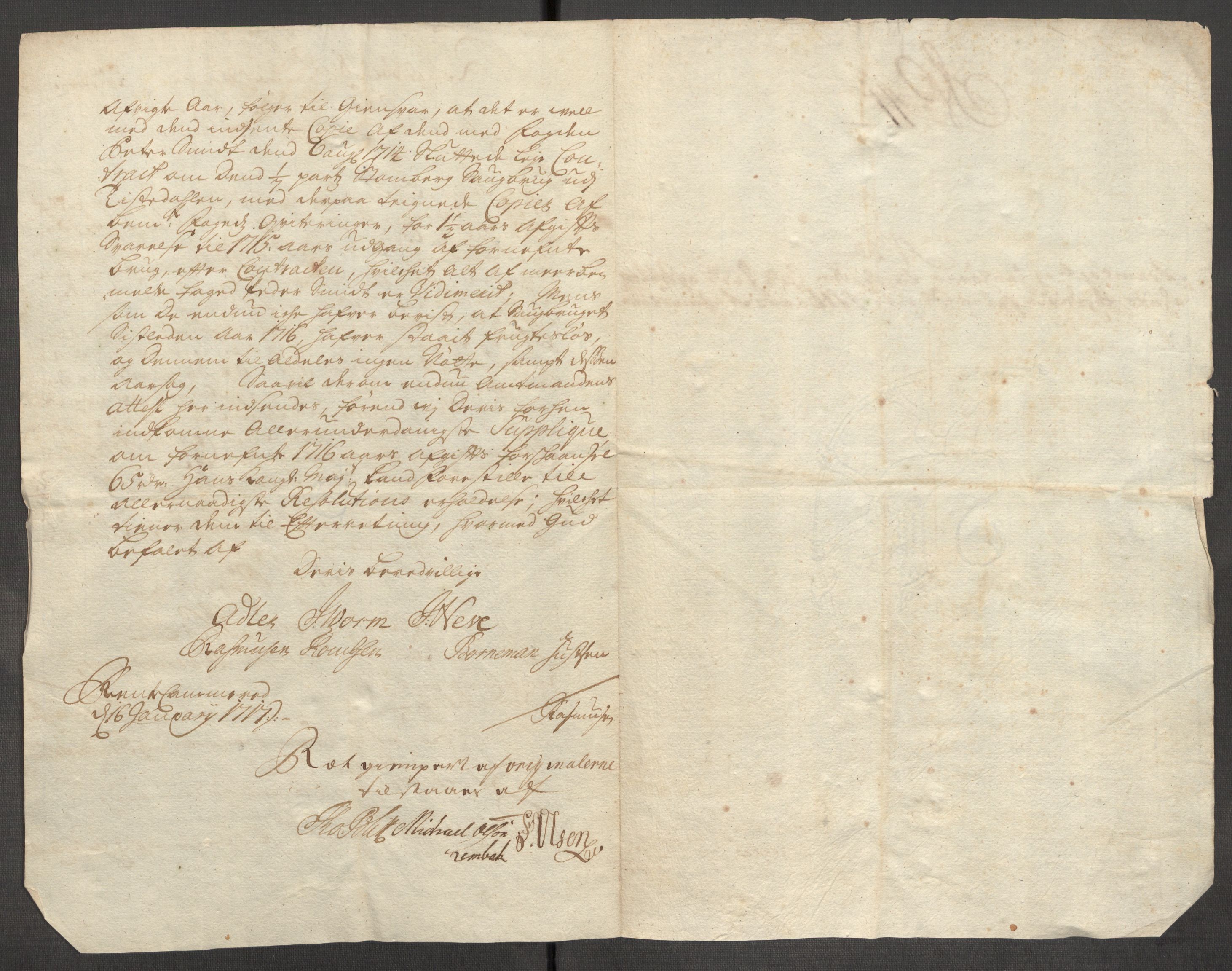 Rentekammeret inntil 1814, Reviderte regnskaper, Fogderegnskap, AV/RA-EA-4092/R01/L0023: Fogderegnskap Idd og Marker, 1715-1716, p. 396