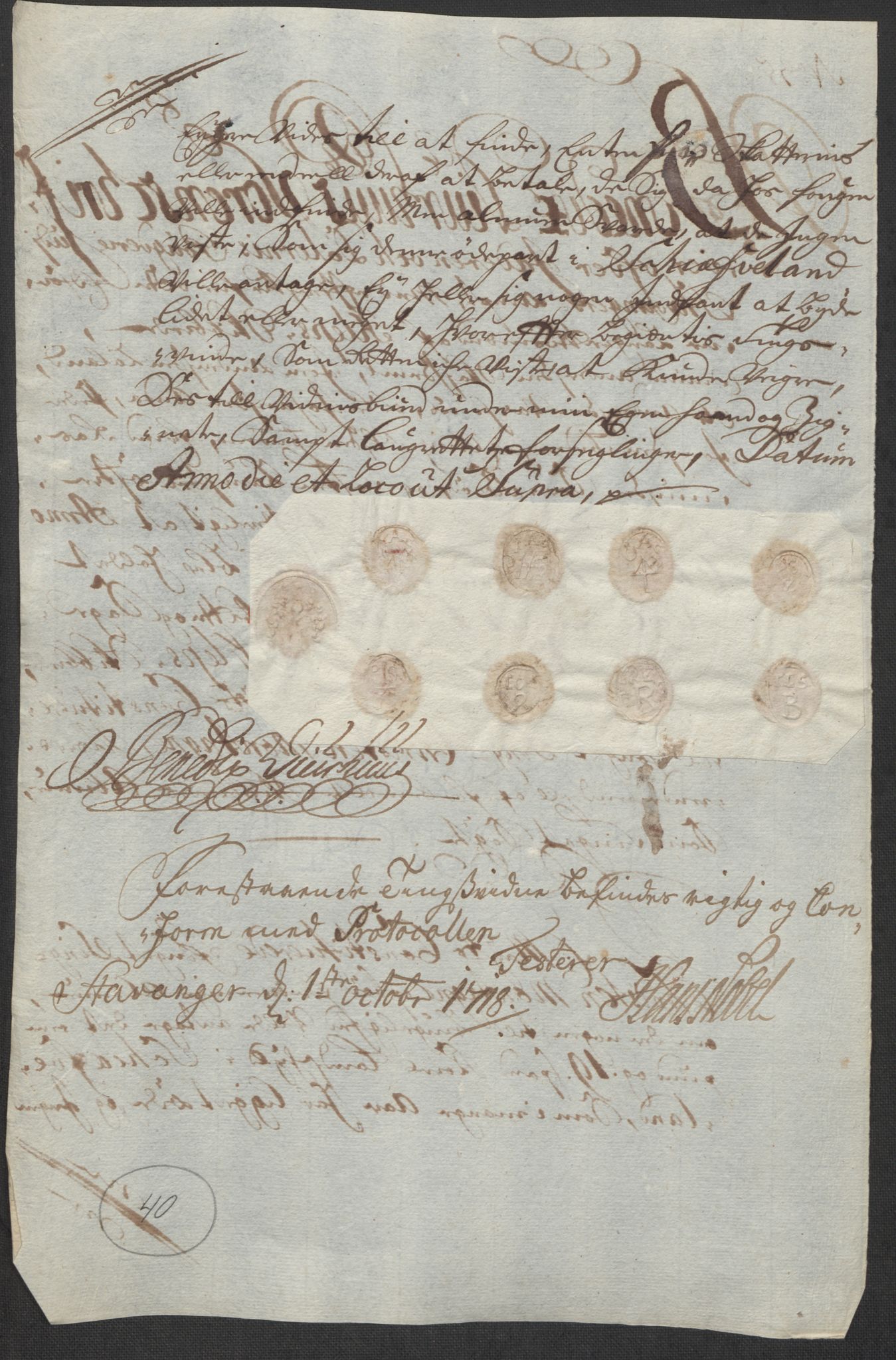 Rentekammeret inntil 1814, Reviderte regnskaper, Fogderegnskap, AV/RA-EA-4092/R46/L2742: Fogderegnskap Jæren og Dalane, 1717, p. 170