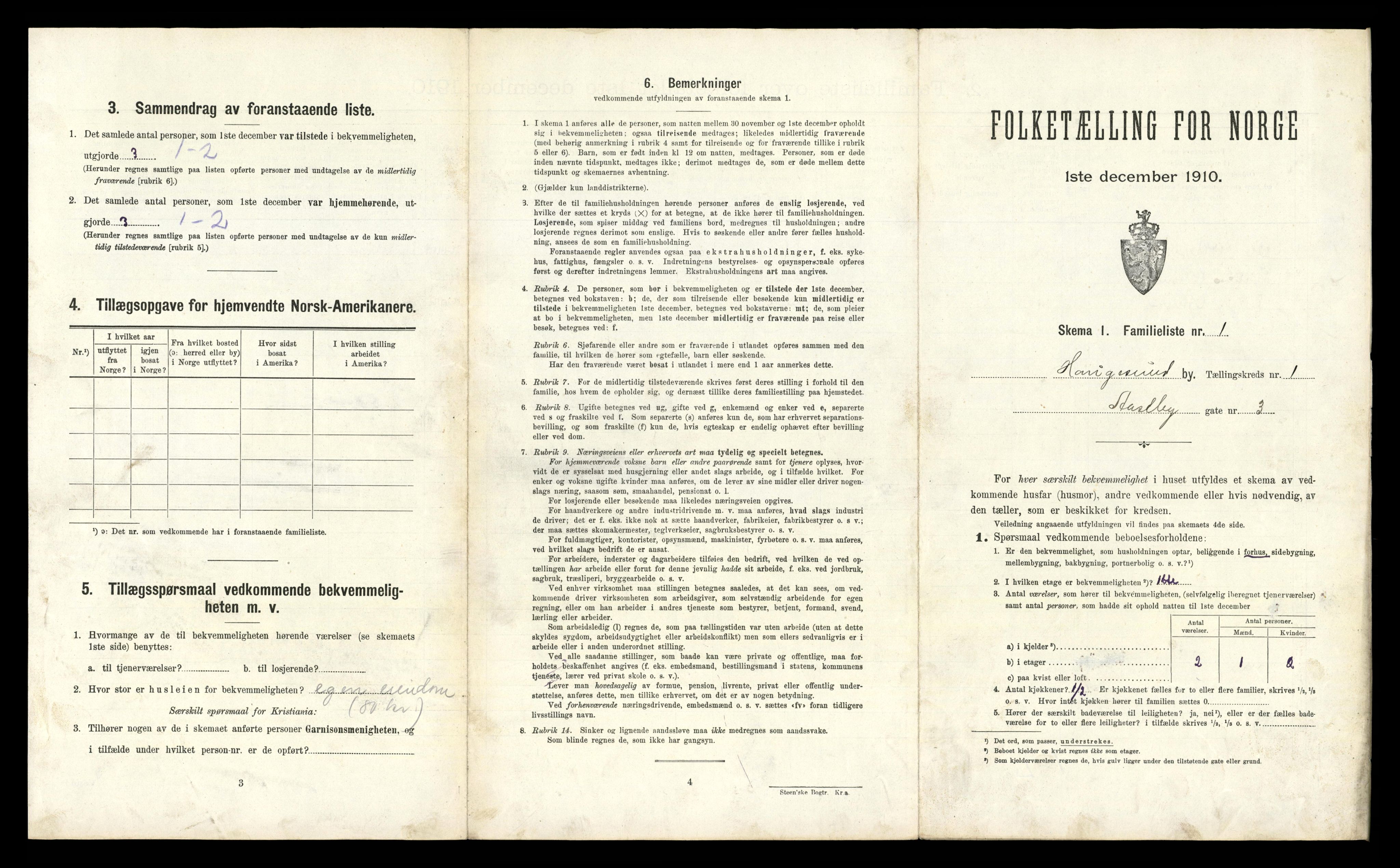 RA, 1910 census for Haugesund, 1910, p. 774