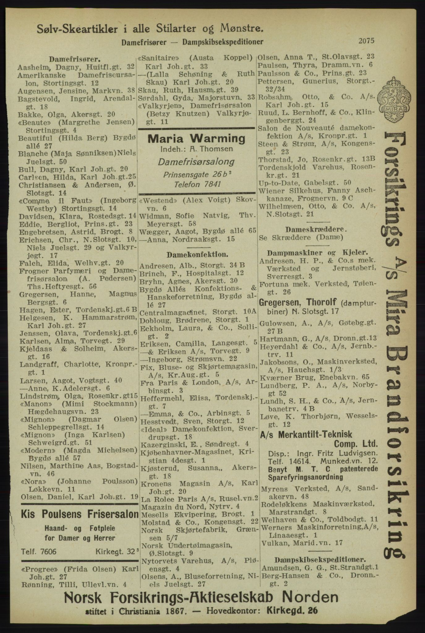 Kristiania/Oslo adressebok, PUBL/-, 1918, p. 2228