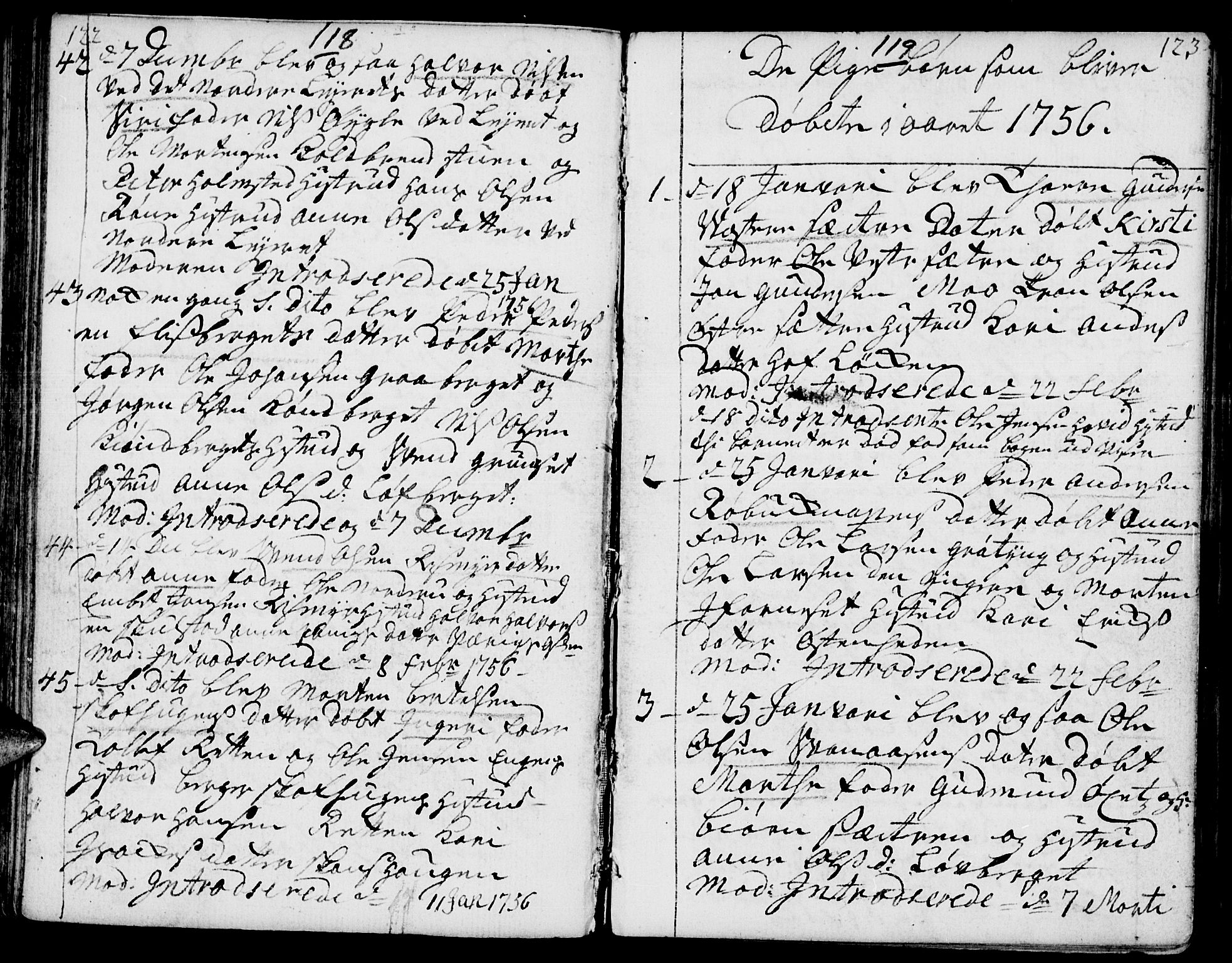 Elverum prestekontor, AV/SAH-PREST-044/H/Ha/Haa/L0002: Parish register (official) no. 2, 1751-1756, p. 122-123