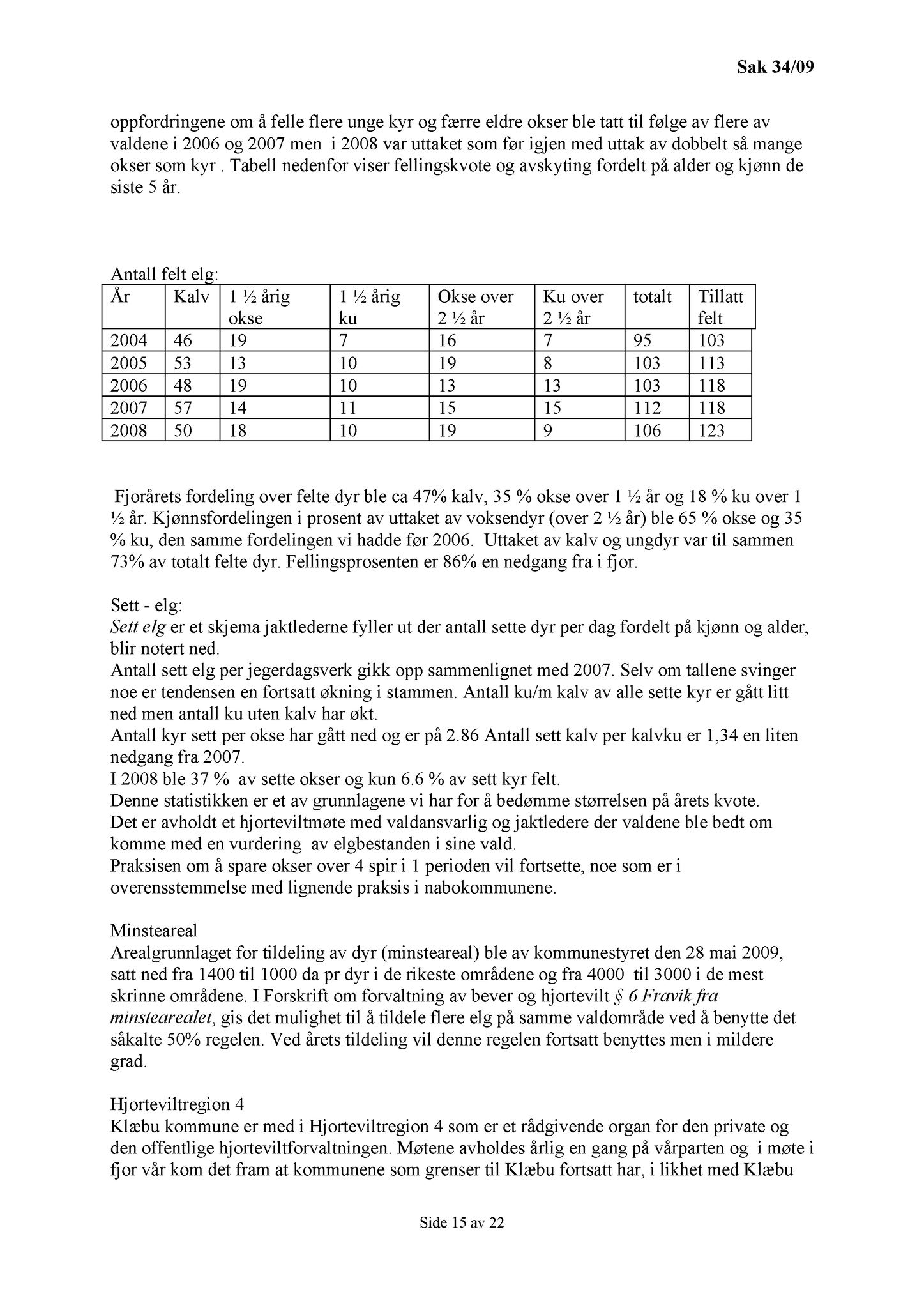 Klæbu Kommune, TRKO/KK/13-NMS/L002: Utvalg for næring, miljø og samferdsel, 2009, p. 16